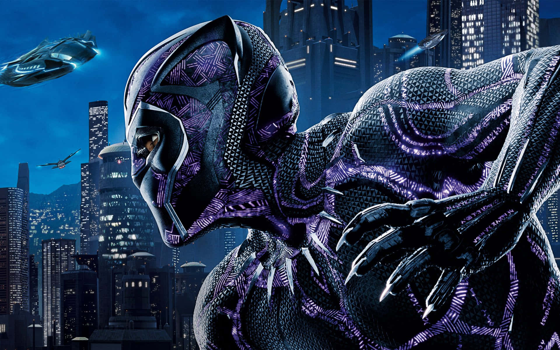 Take A Peek At This Adorable Black Panther Background