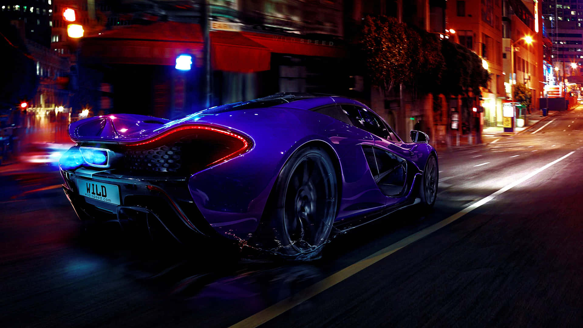 Take A Ride In A Cool Mclaren Background