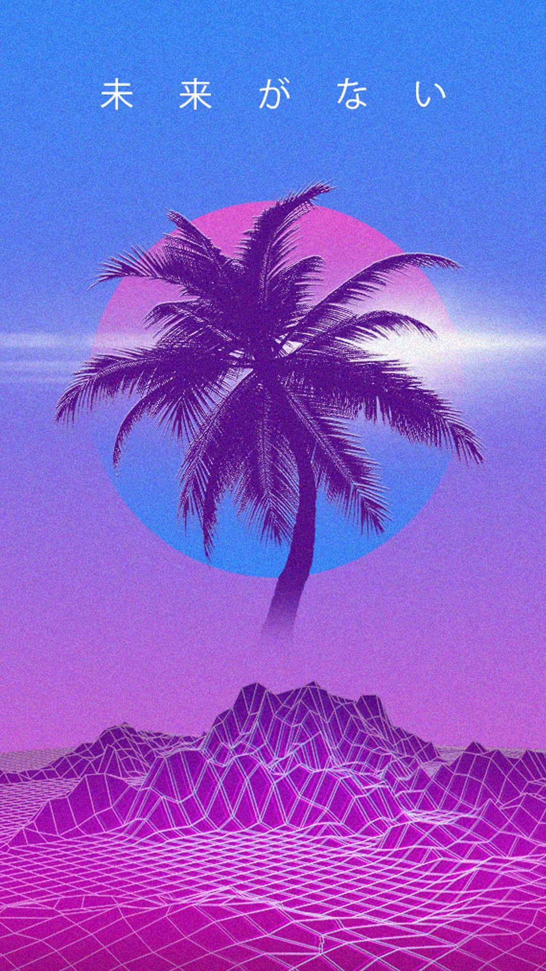 Take A Step Back In Time With The 80s Aesthetic Iphone! Background