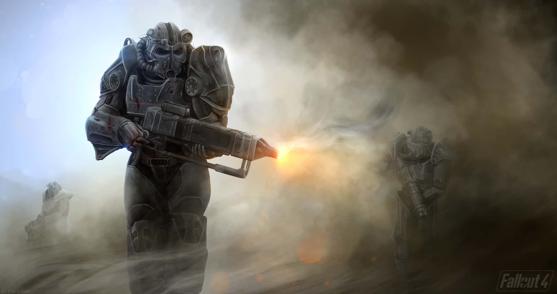 Take A Step Into A Farther Future With The Deep Exploration Computer Of Fallout 4 Background