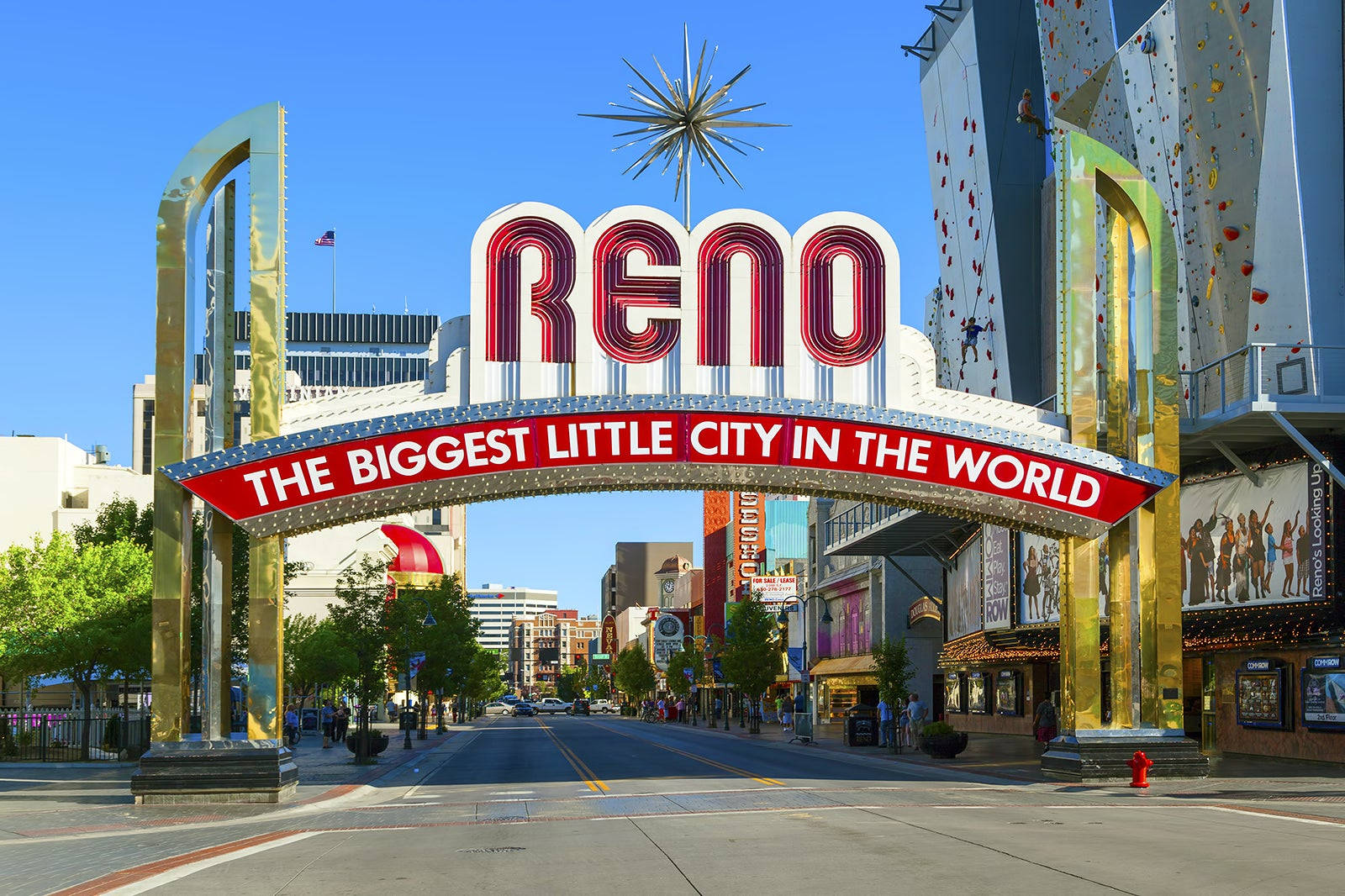 Take A Trip Down Memory Lane At Reno's Historic Arch Background