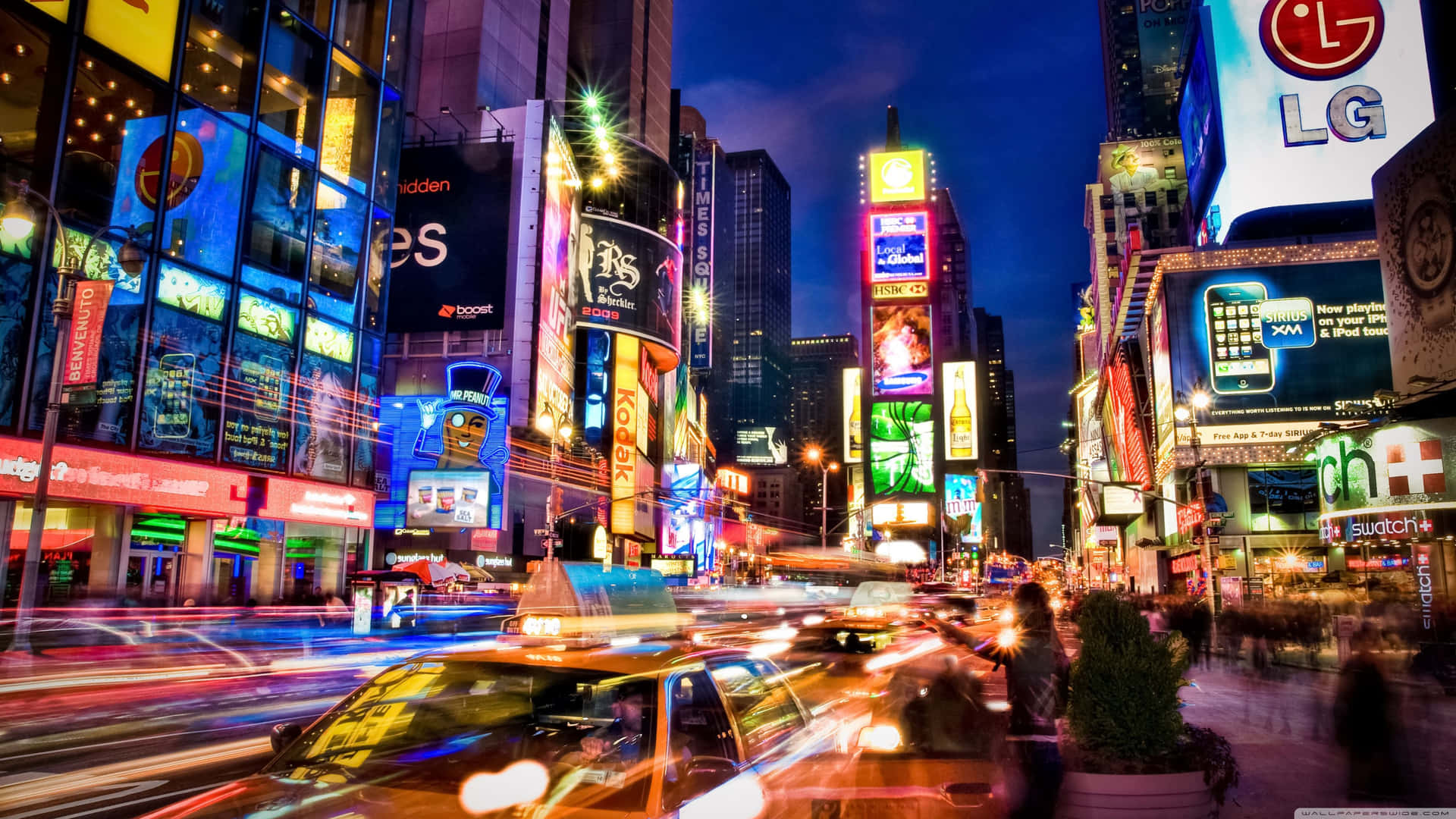 Take A Virtual Tour Of The Cities Of New York City Background