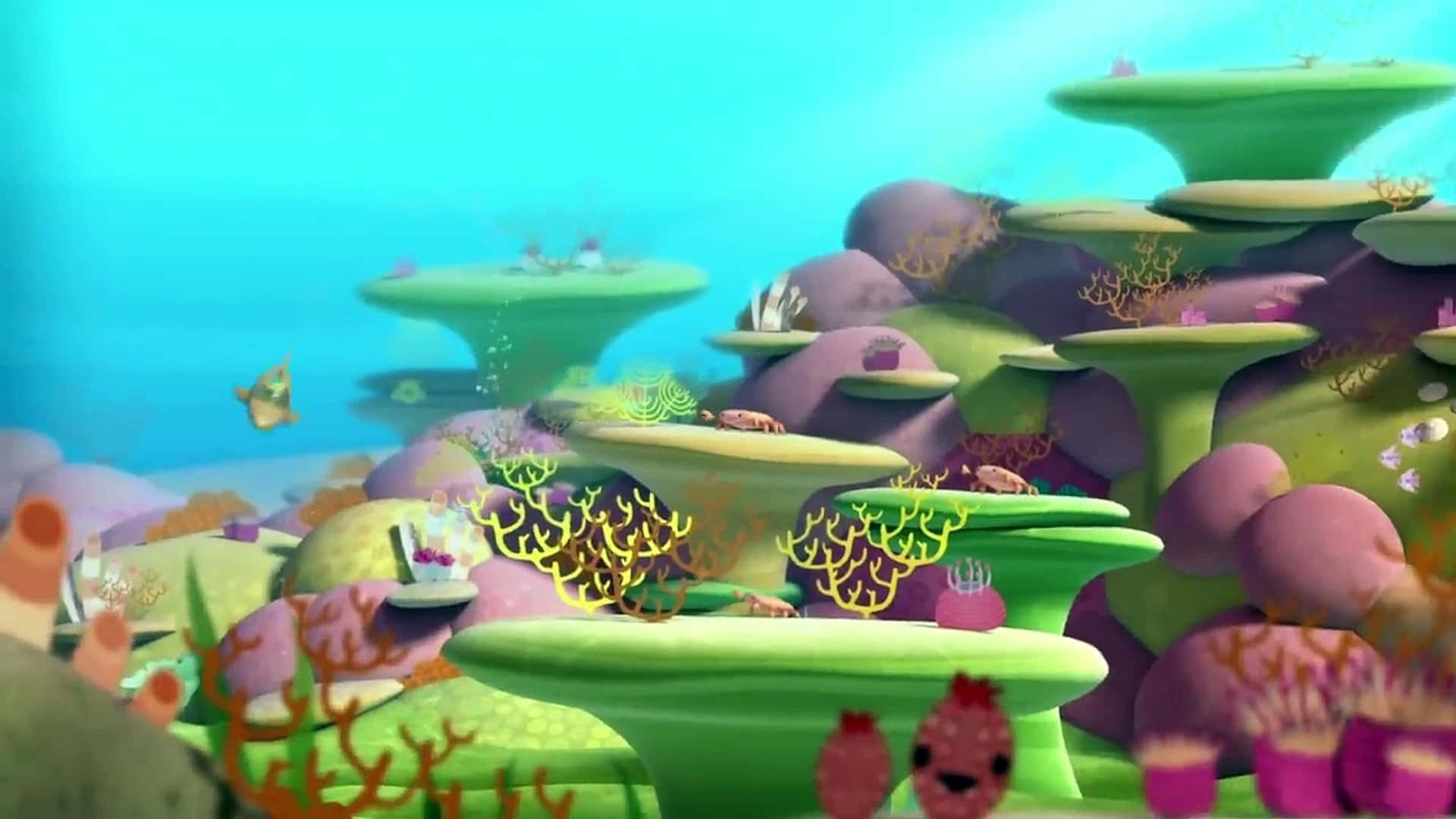 Take An Adventure With The Octonauts! Background