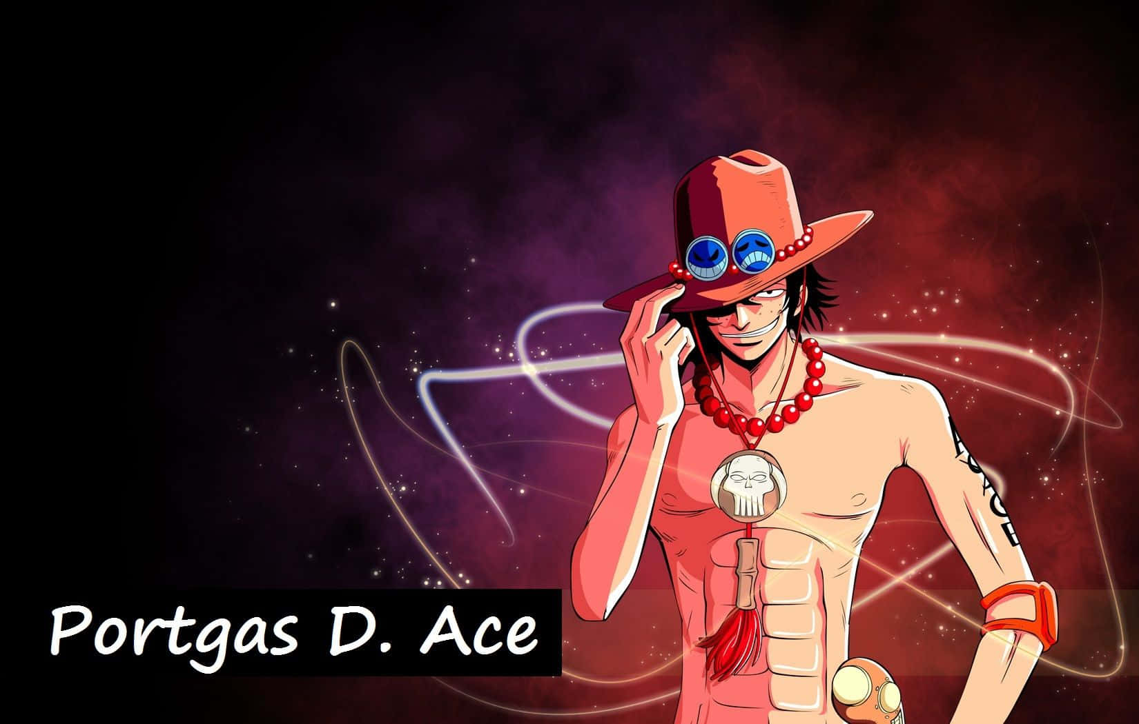 Take Command - The Fiery Portgas D. Ace Background