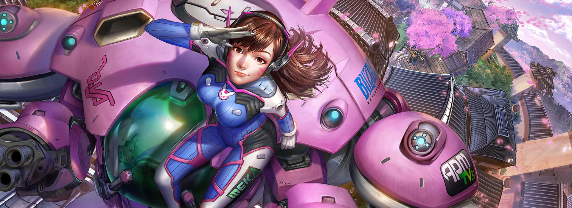 Take Control Of The Battlefield With Overwatch Dual! Background