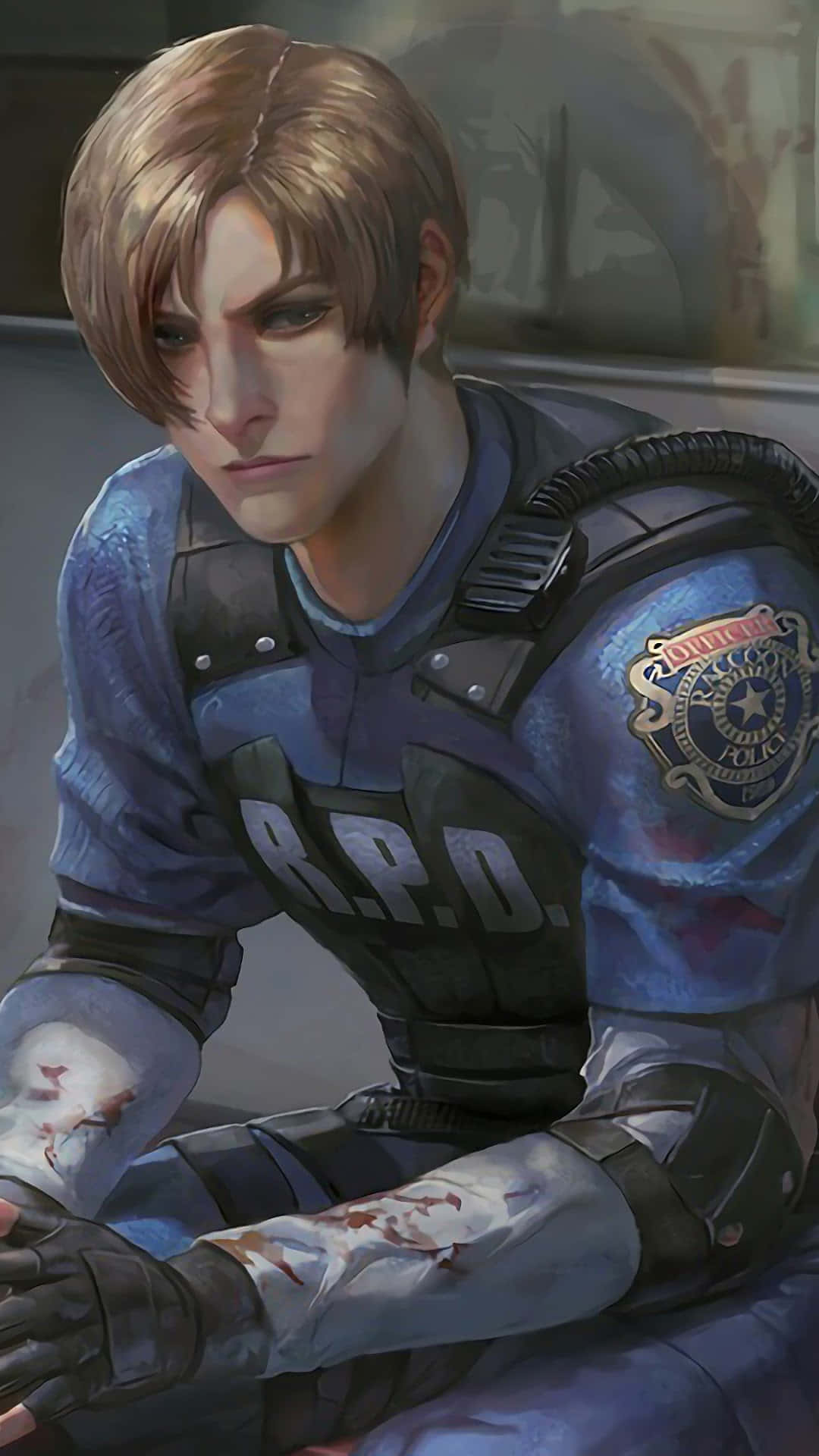 Take Control Of The Situation With Resident Evil 2's Emergency Phone Background