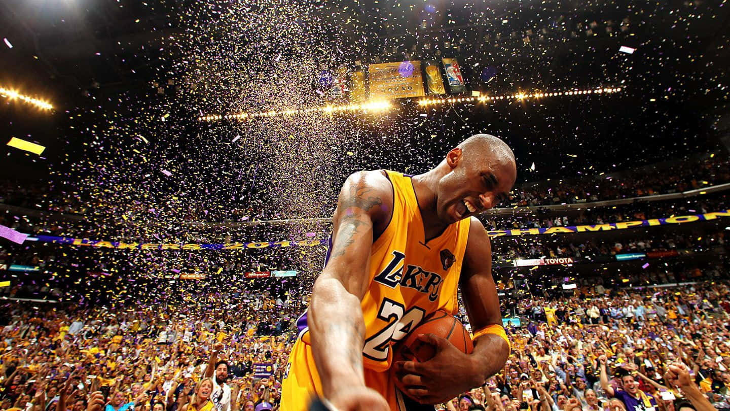 Take Flight And Mamba Out With This Vibrant Mural Background