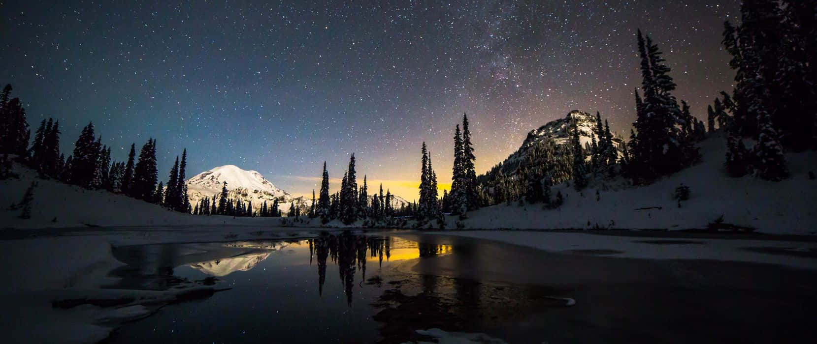 Take In The Beauty Of Nature With This Scenic Ultrawide Wallpaper Background