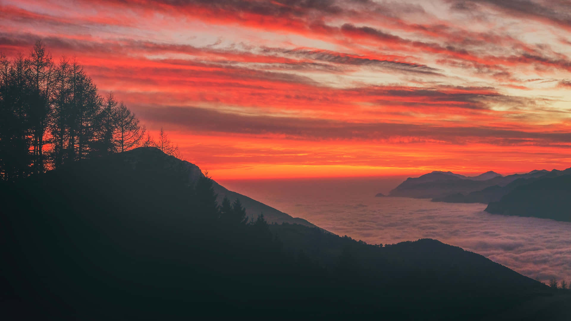 Take In The Beauty Of The Mountain Background