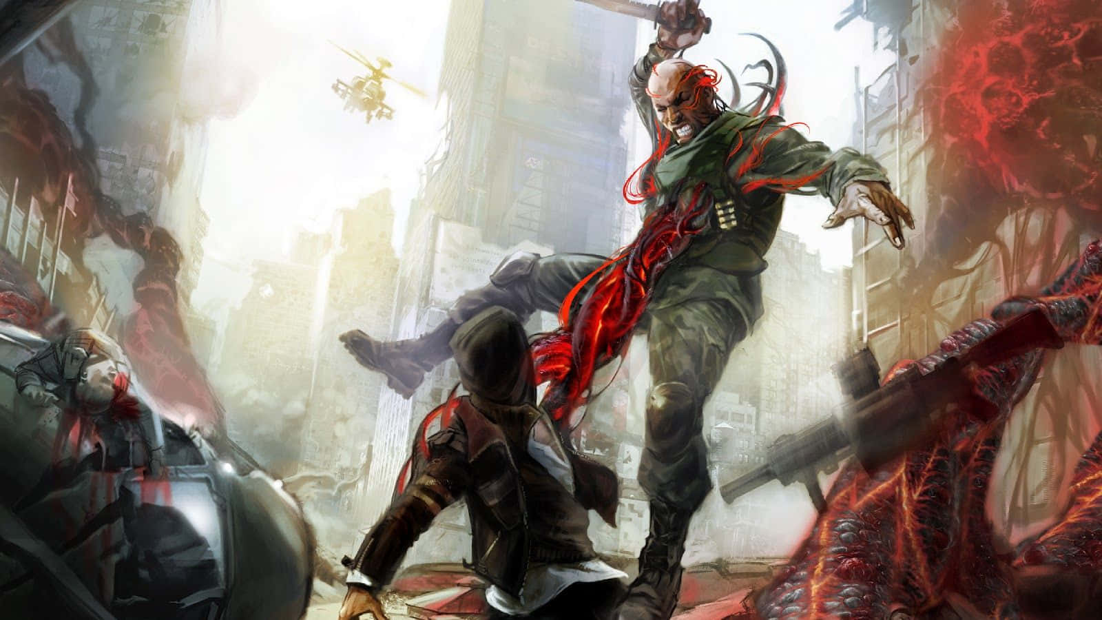Take In The Sights Of Crysis 3's Metro City Background