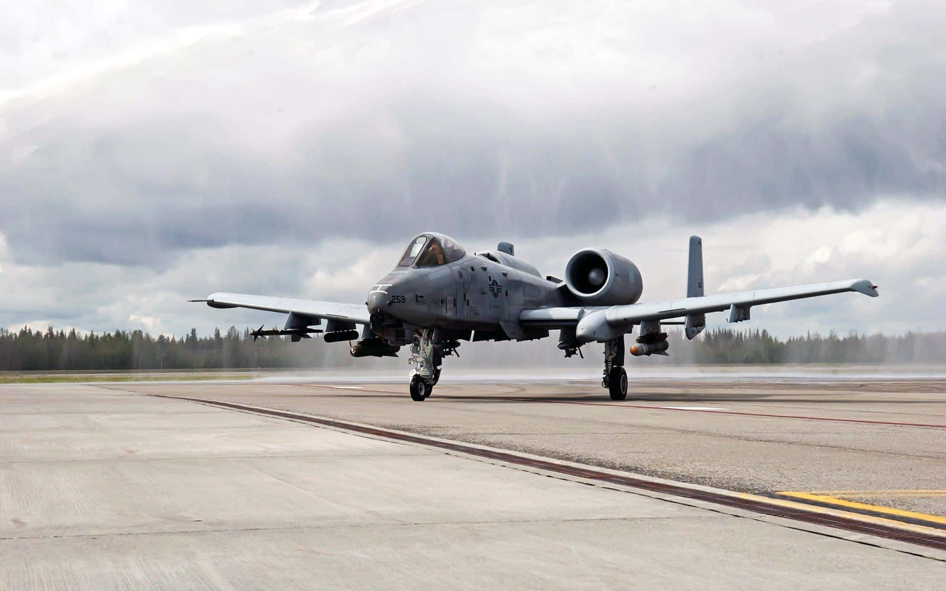 Take Off A 10 Warthog Background