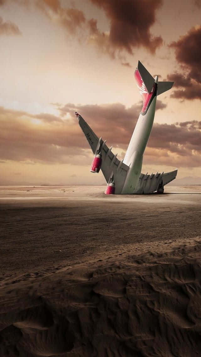 Take Off To Big Adventures In A Cool Plane Background