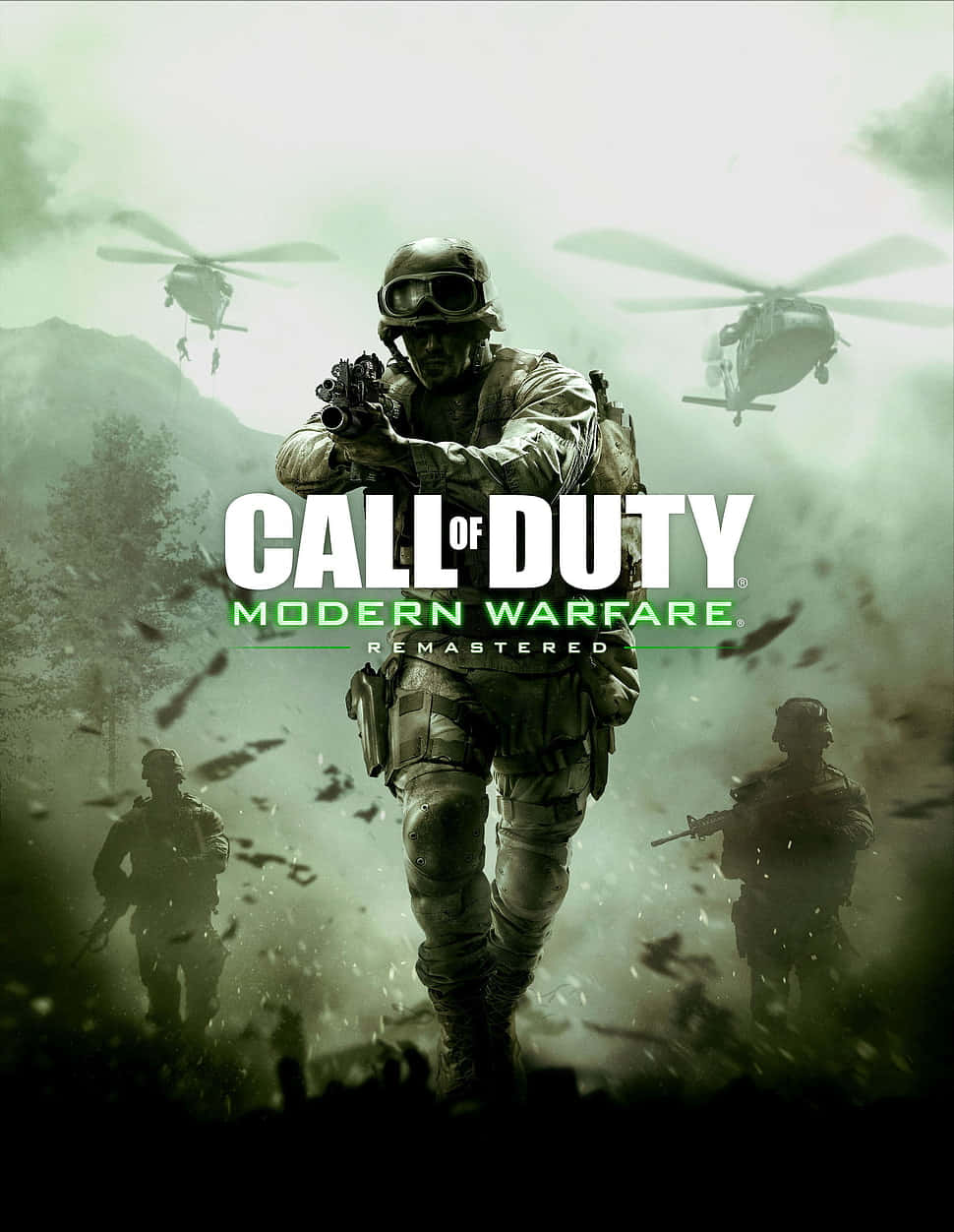 Take On Modern Warfare With Call Of Duty Background