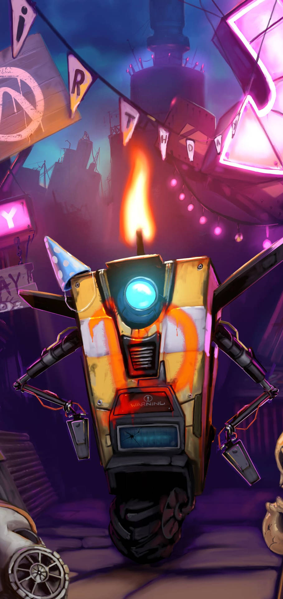 Take On The Challenges Ahead With The New Borderlands Iphone Background