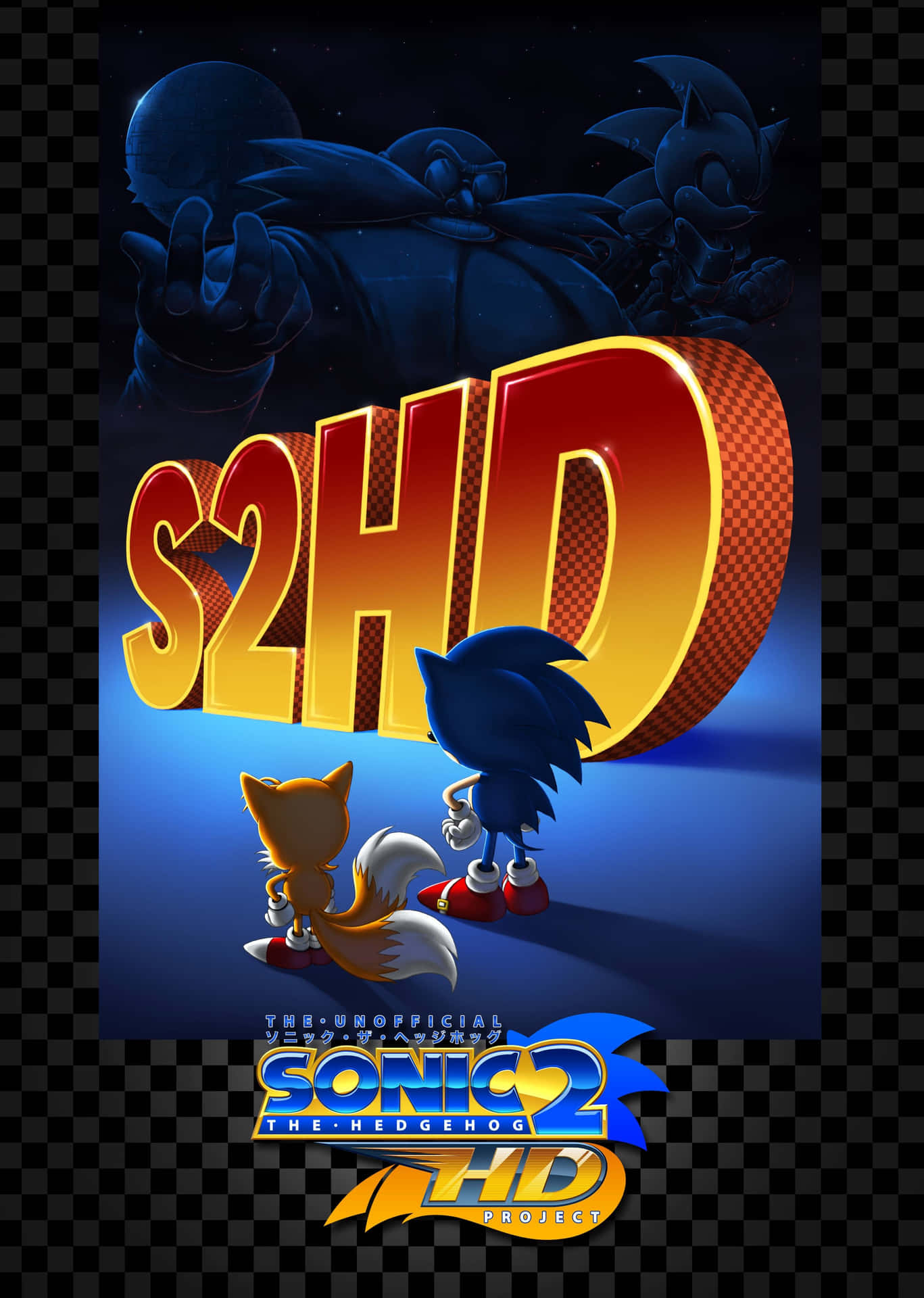 Take On The Classic Sonic 2 Hd Adventure In The Palm Of Your Hand Background