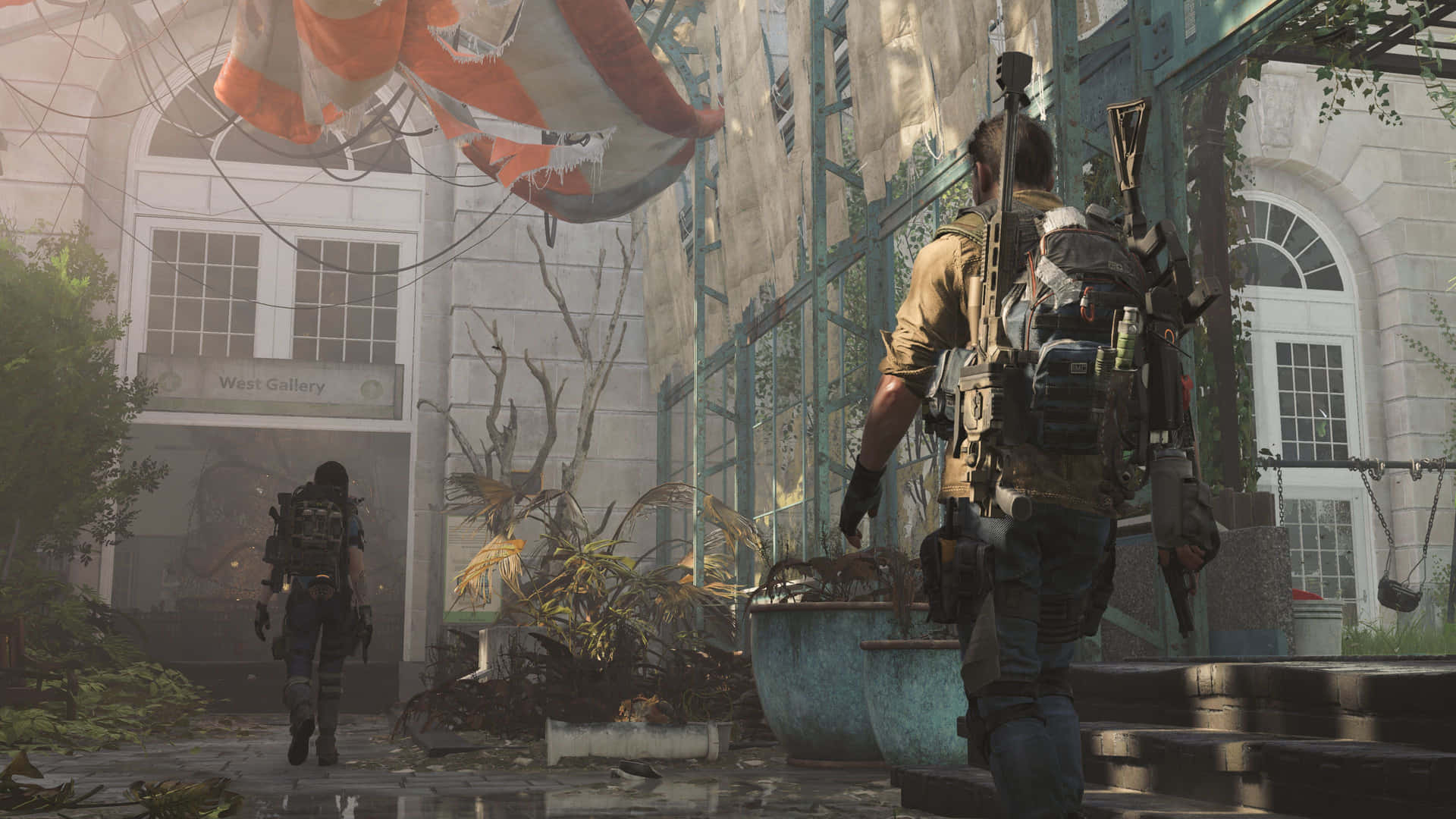 Take On The Fight With Tom Clancy's The Division 4k Background
