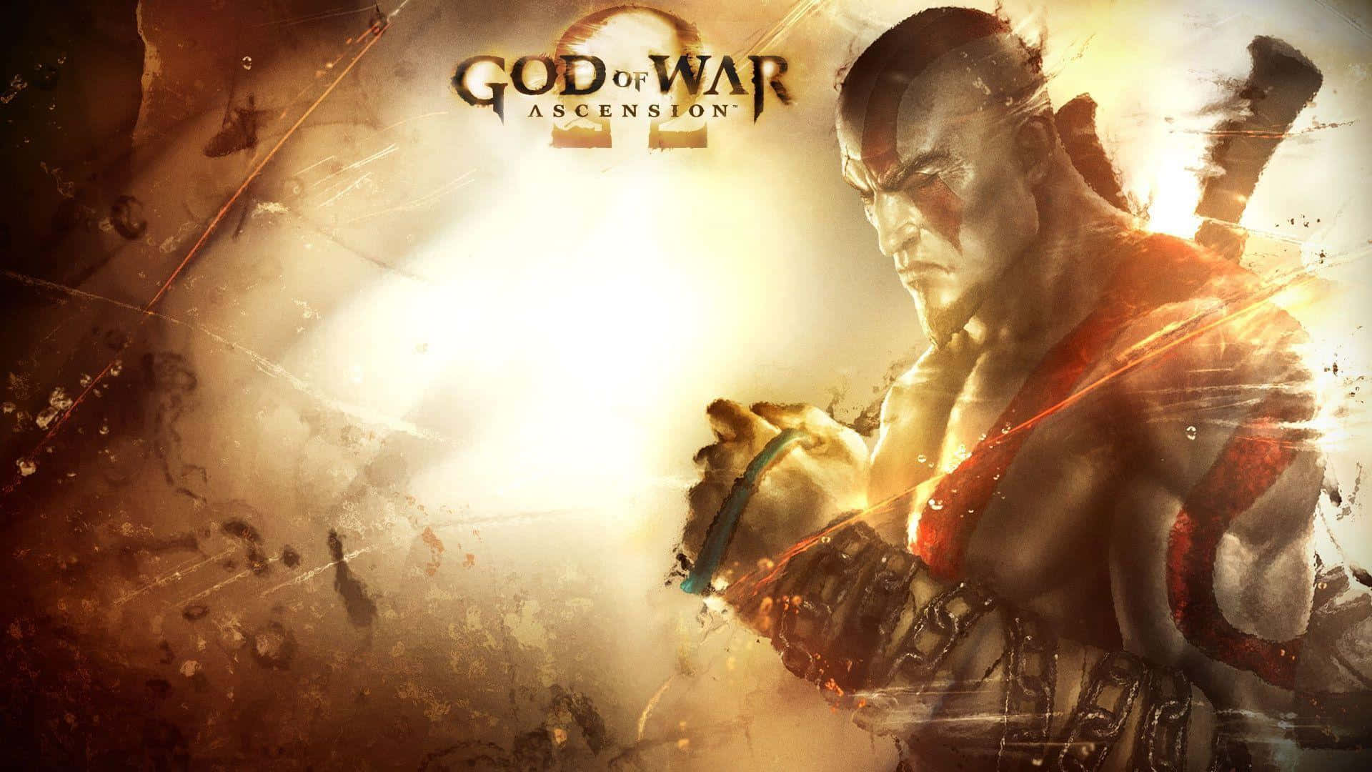 Take On The Titans In God Of War Iii Background