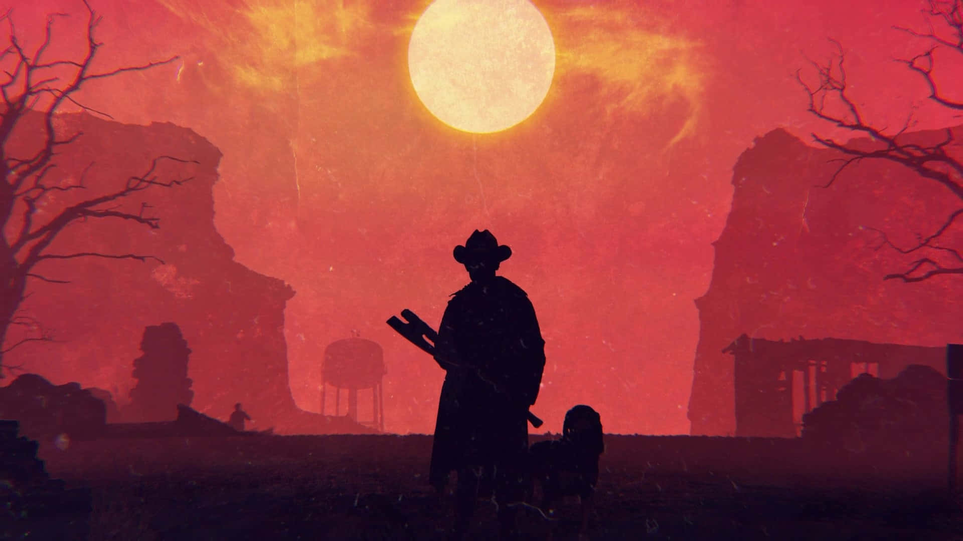 Take On The Wild West With Red Dead Redemption 4k Background