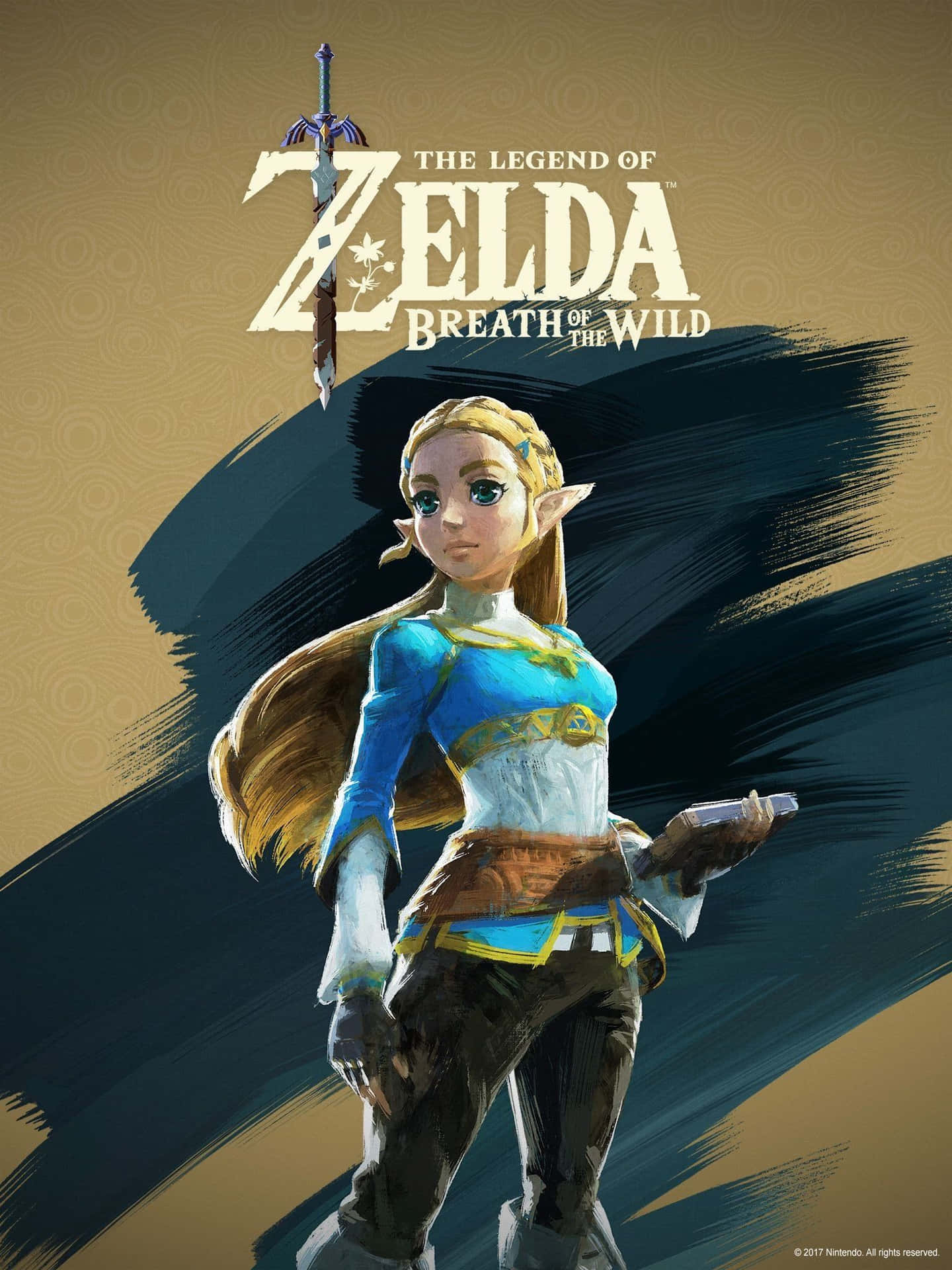 Take The Adventure With You With The Legend Of Zelda For Iphone Background