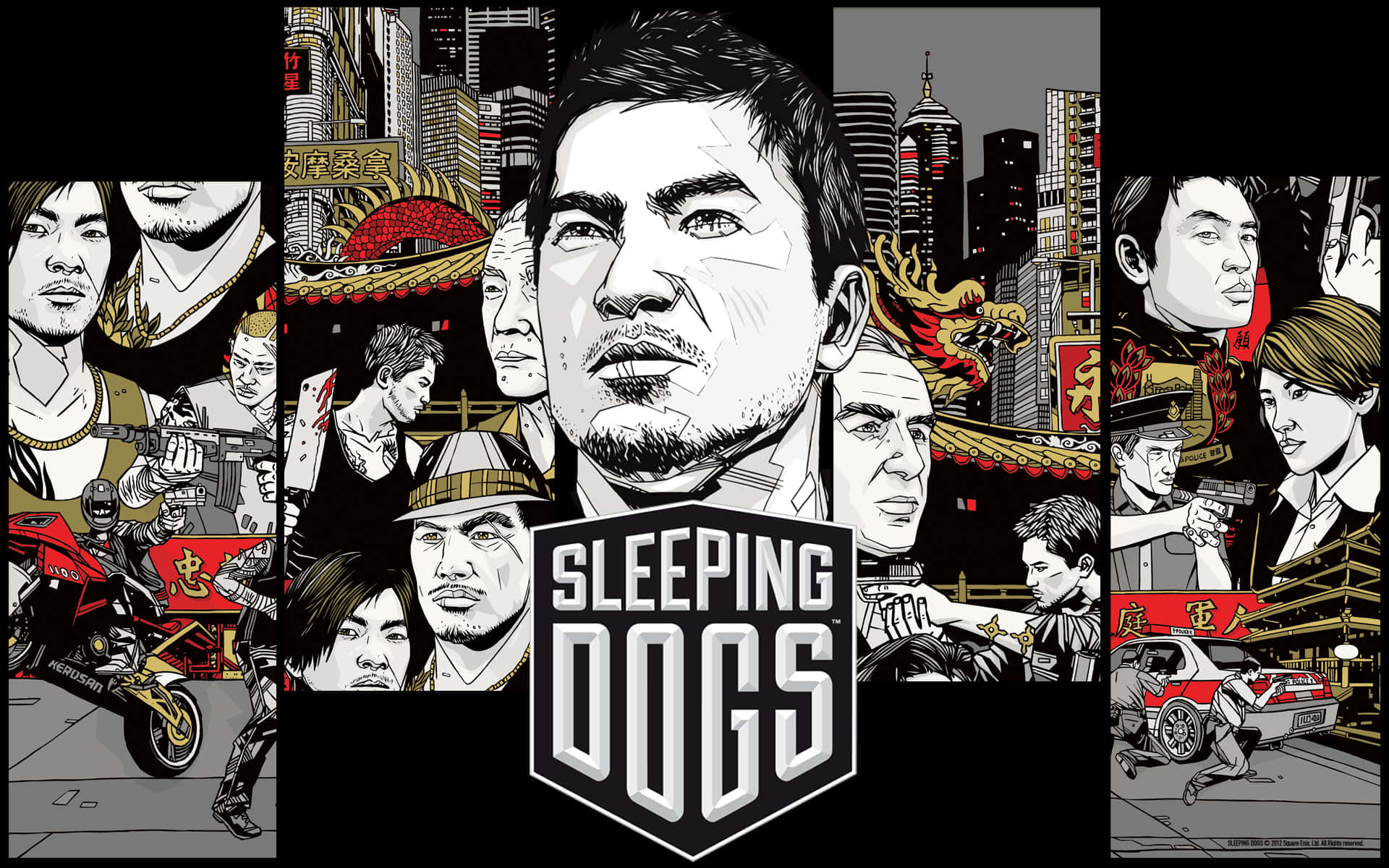 Take The Historic Streets Of Hong Kong By Storm In Sleeping Dogs 2. Background