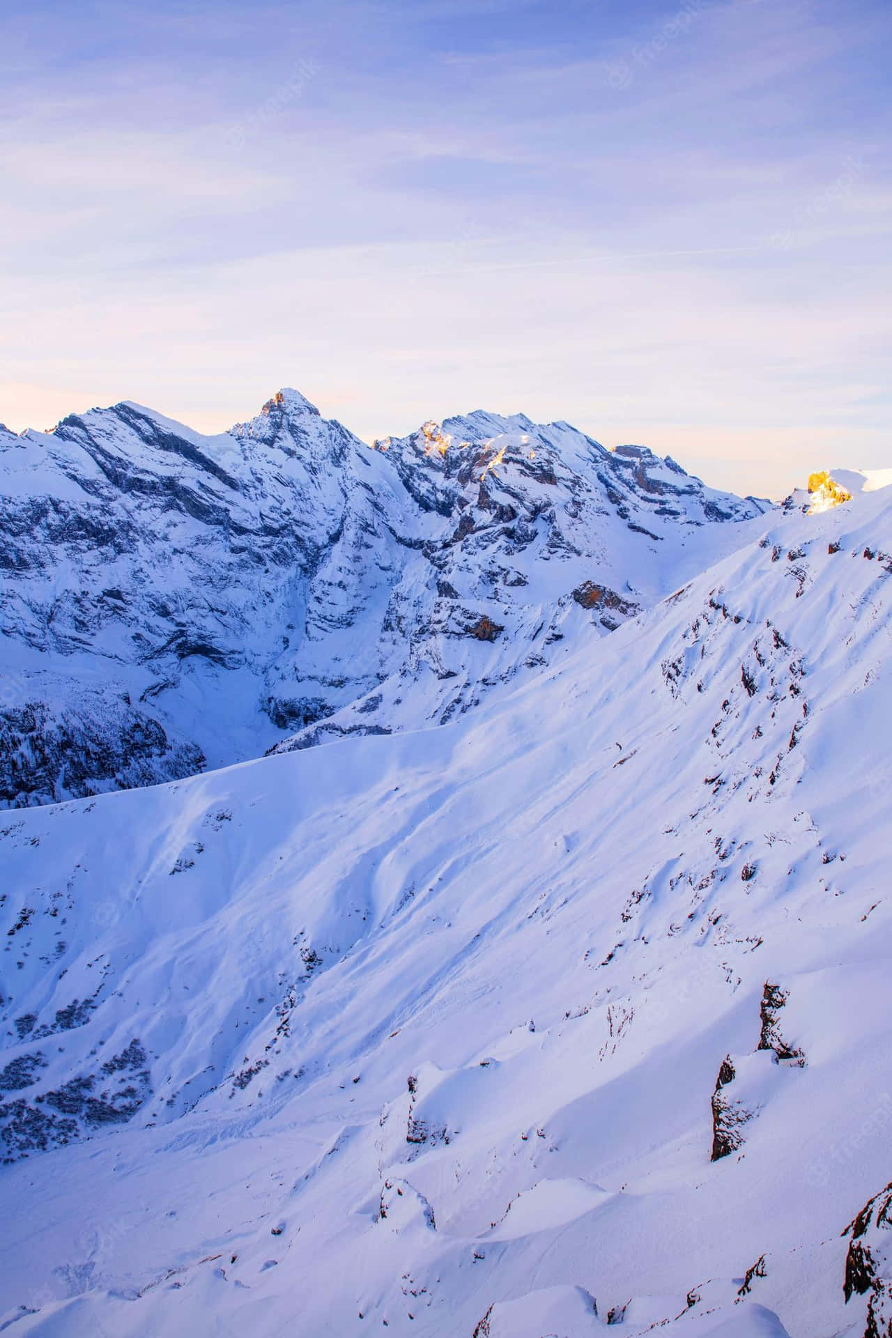 Take The Plunge And Explore The Treasured Tracks Of This Ski Mountain Background