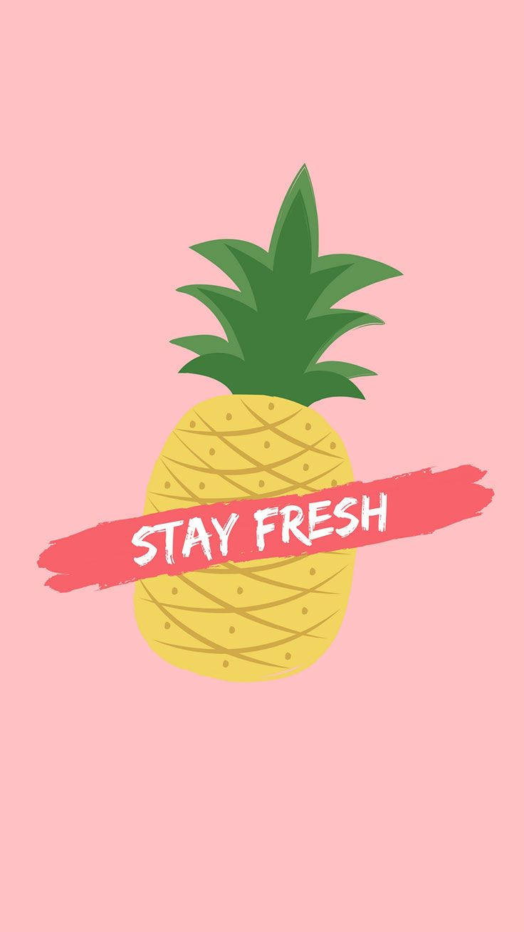 Take Things Up A Notch With The Pineapple Iphone Background