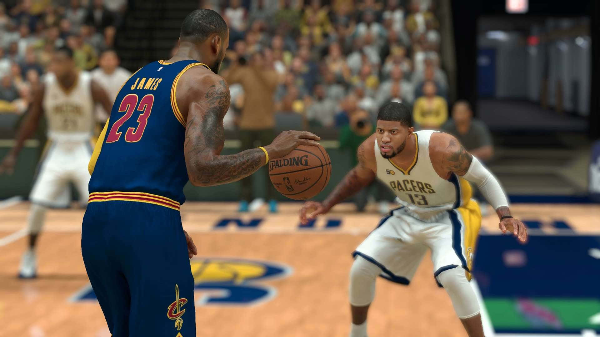 Take Your Basketball Game To New Heights With Nba 2k And The Latest Edition Of Its Groundbreaking Series Background