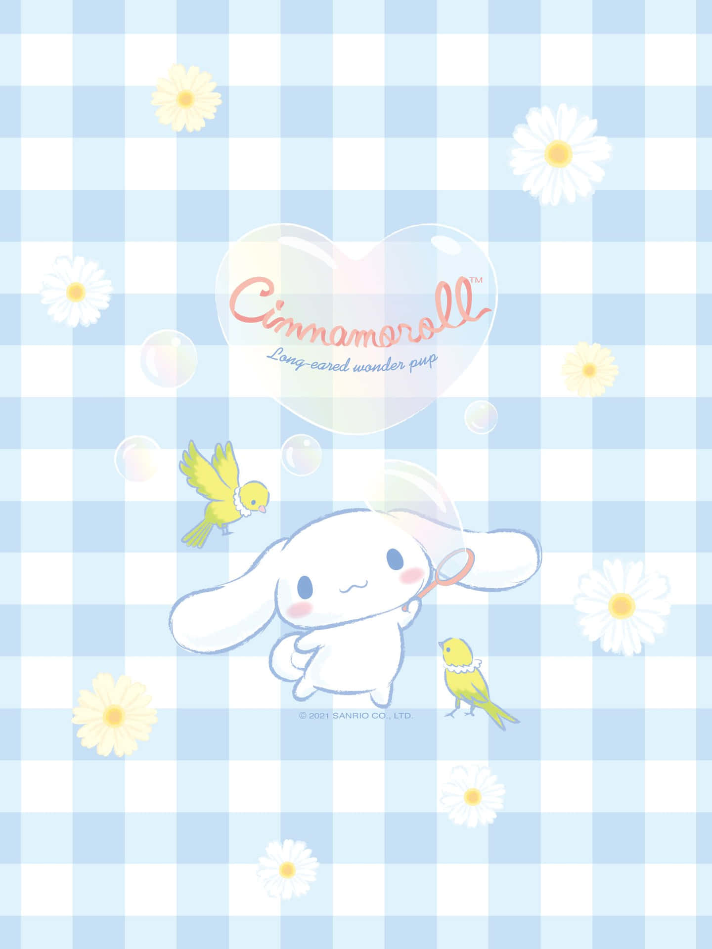 Take Your Favorite Fluffy Friends With You Always With The Cinnamoroll Phone! Background