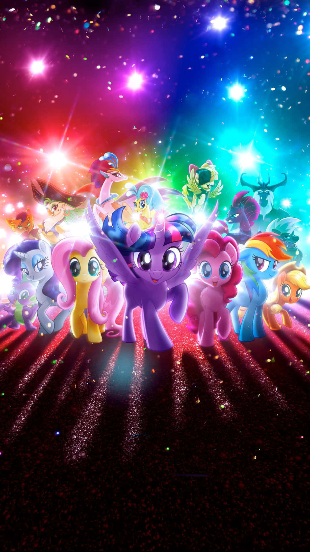 Take Your Favorite My Little Pony Characters With You When You Rock This Slim Phone Background