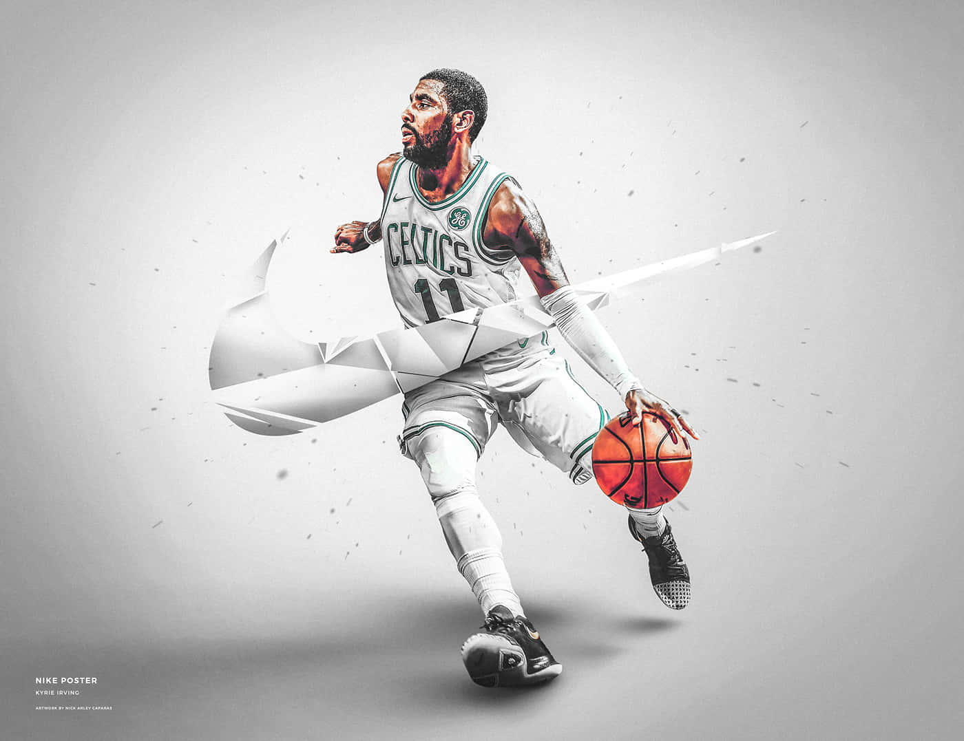 Take Your Game To The Next Level With Nike Basketball. Background