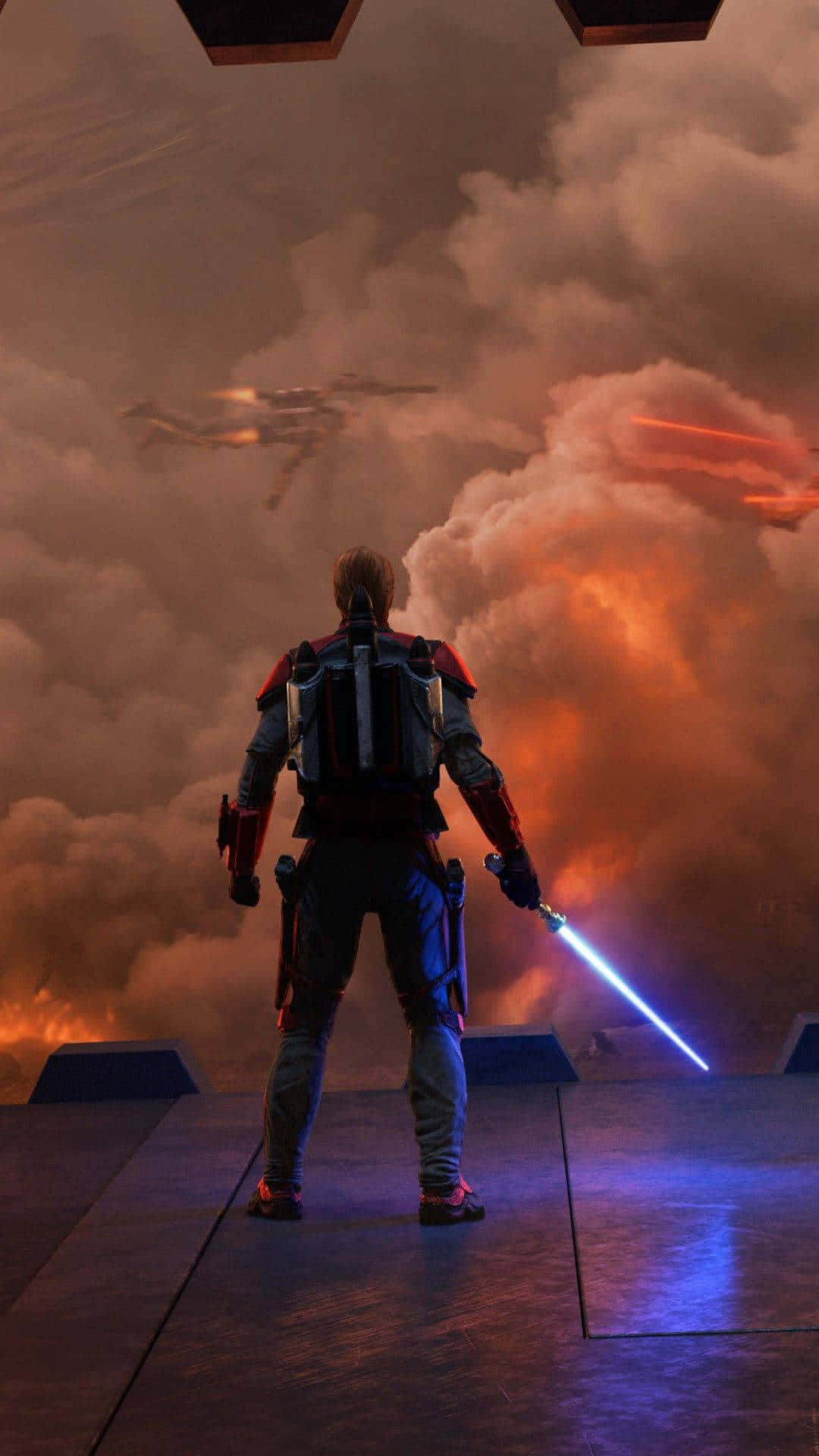 Take Your Gaming To The Galaxy Far, Far Away With The Mandalorian Pc Background