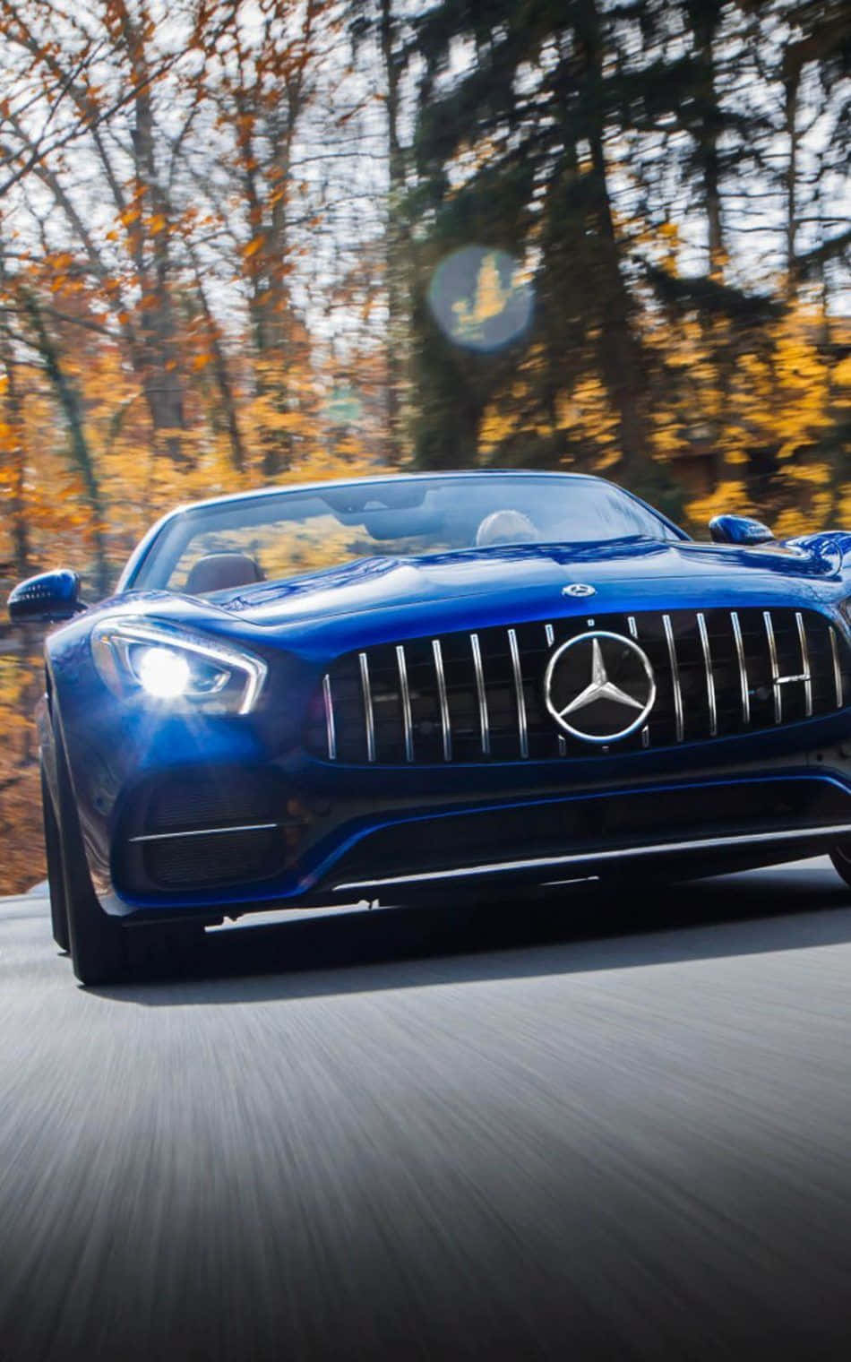“take Your Mercedes Benz On The Go With The New Mercedes Benz Phone” Background