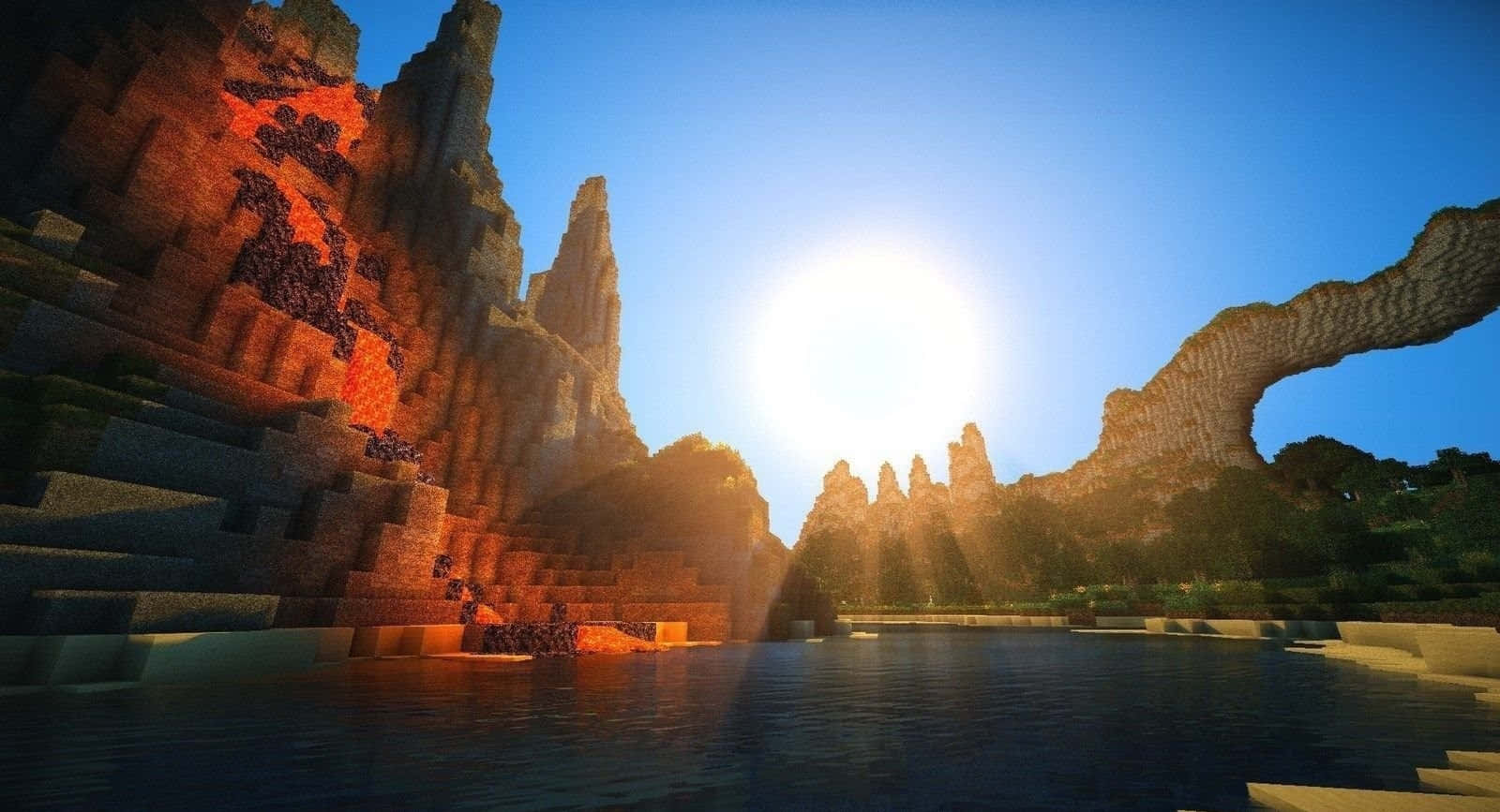 Take Your Minecraft Game To The Next Level With An Immersive Shaders Experience Background