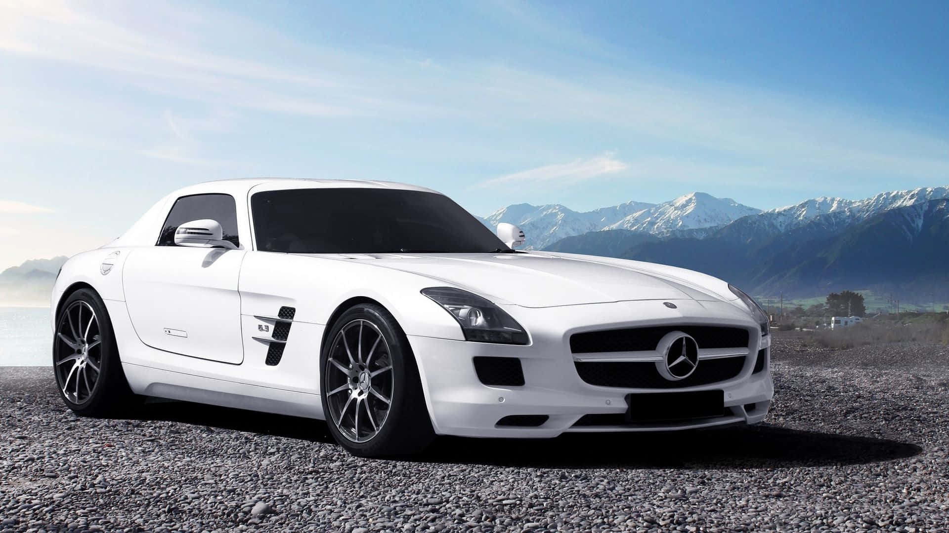 Take Your Ride To The Next Level With A Sleek Mercedes Benz Background