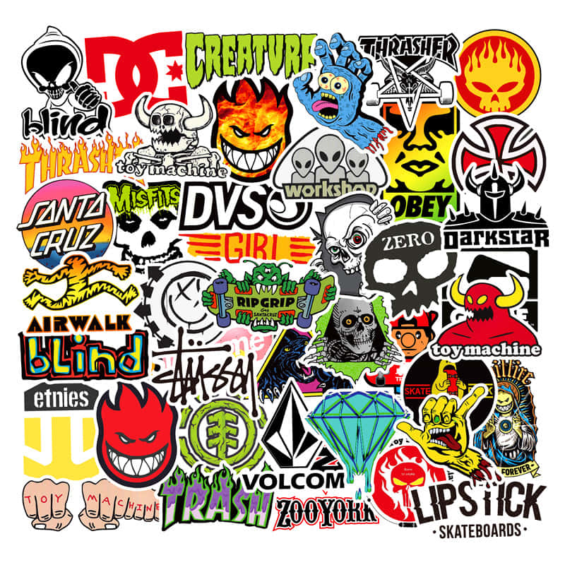 Take Your Skateboarding Game To The Next Level With Our Skateboard Brand Background