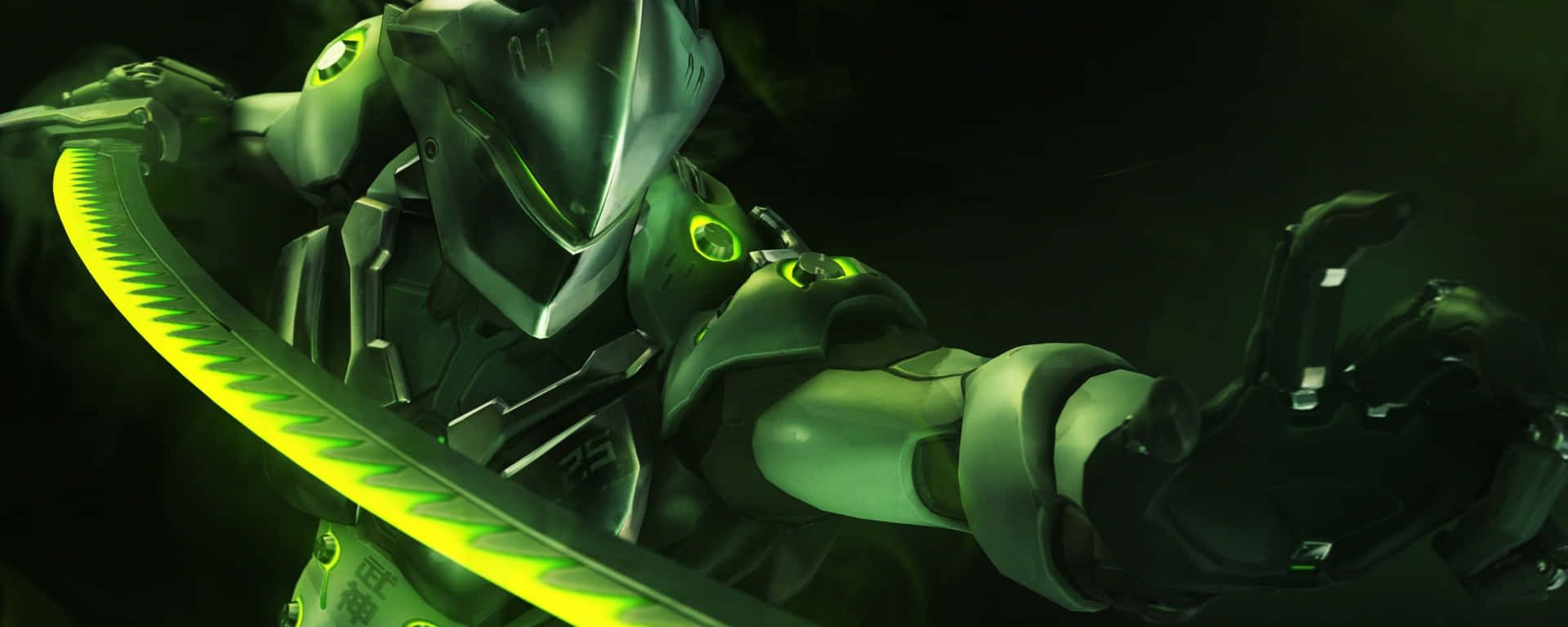 Taking A Break From A Heated Match Of Overwatch Dual. Background