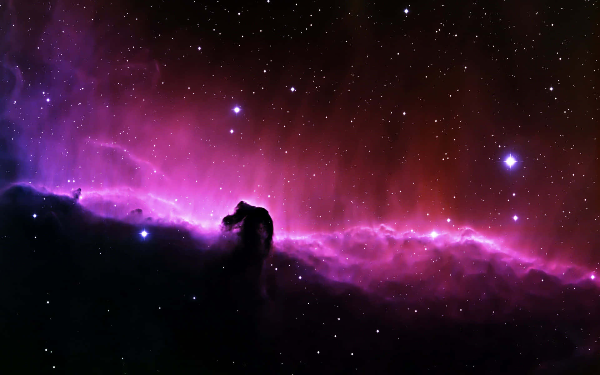 Taking A Journey Through A Sparkling Pink Vortex Background