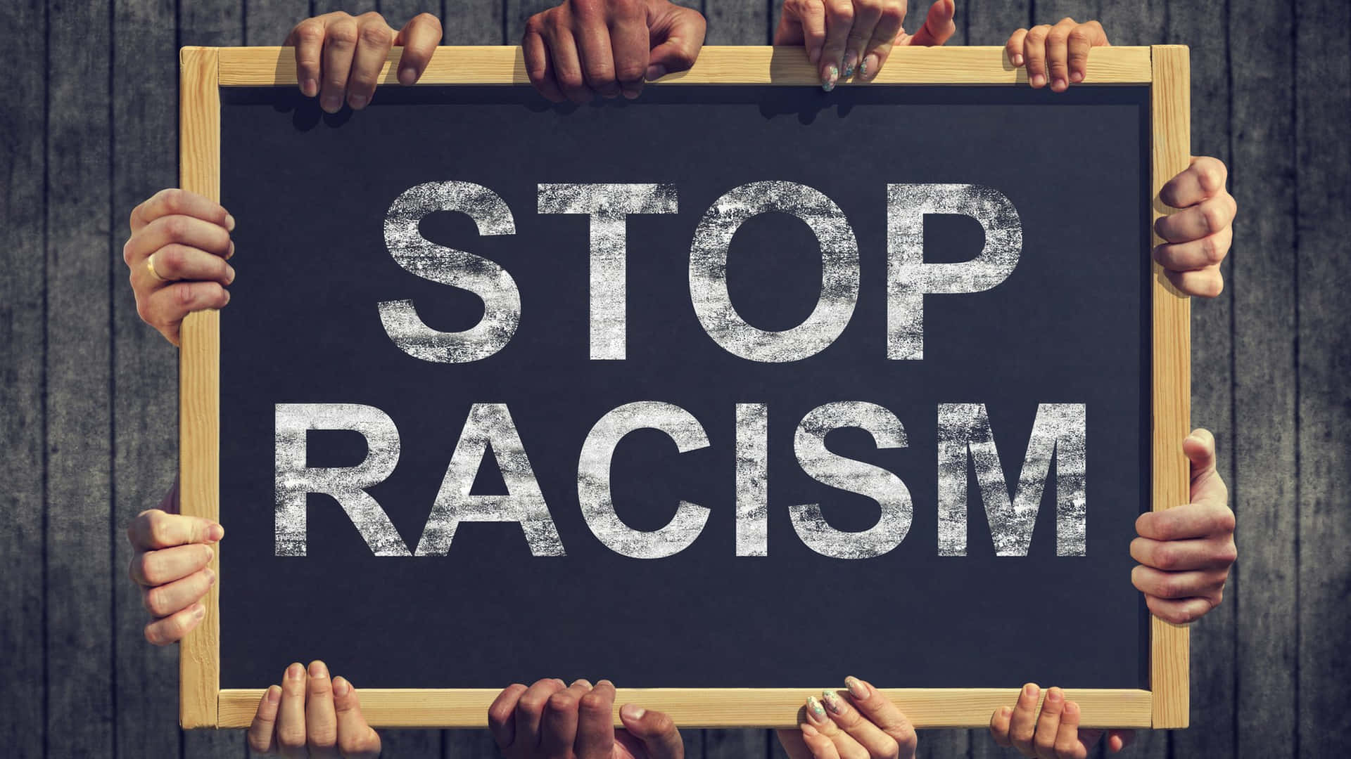 Taking A Stand Against Racism Background