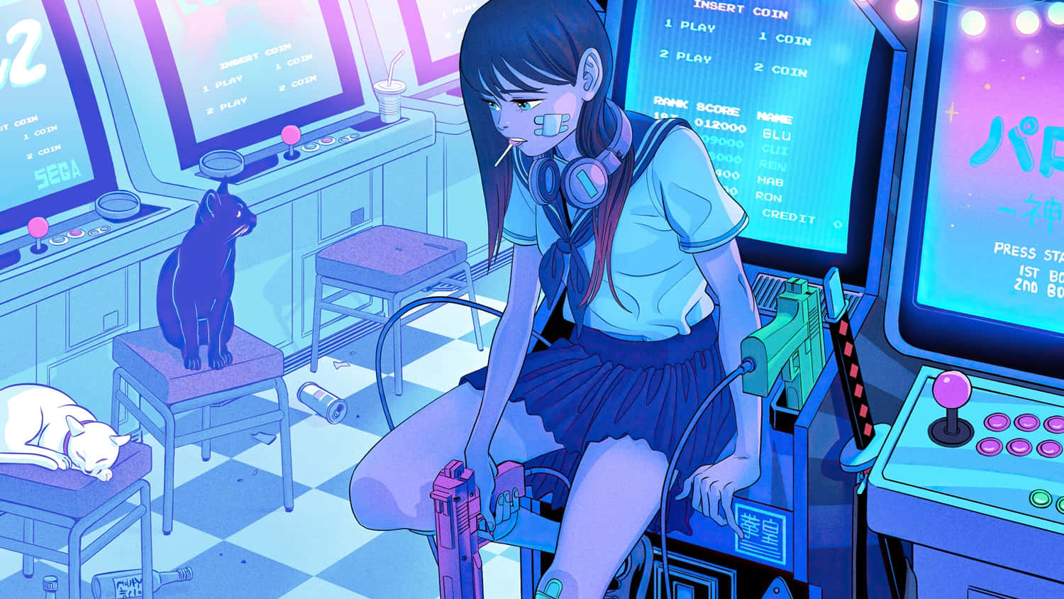 Taking A Trip Down Memory Lane With A Retro Pc. Background