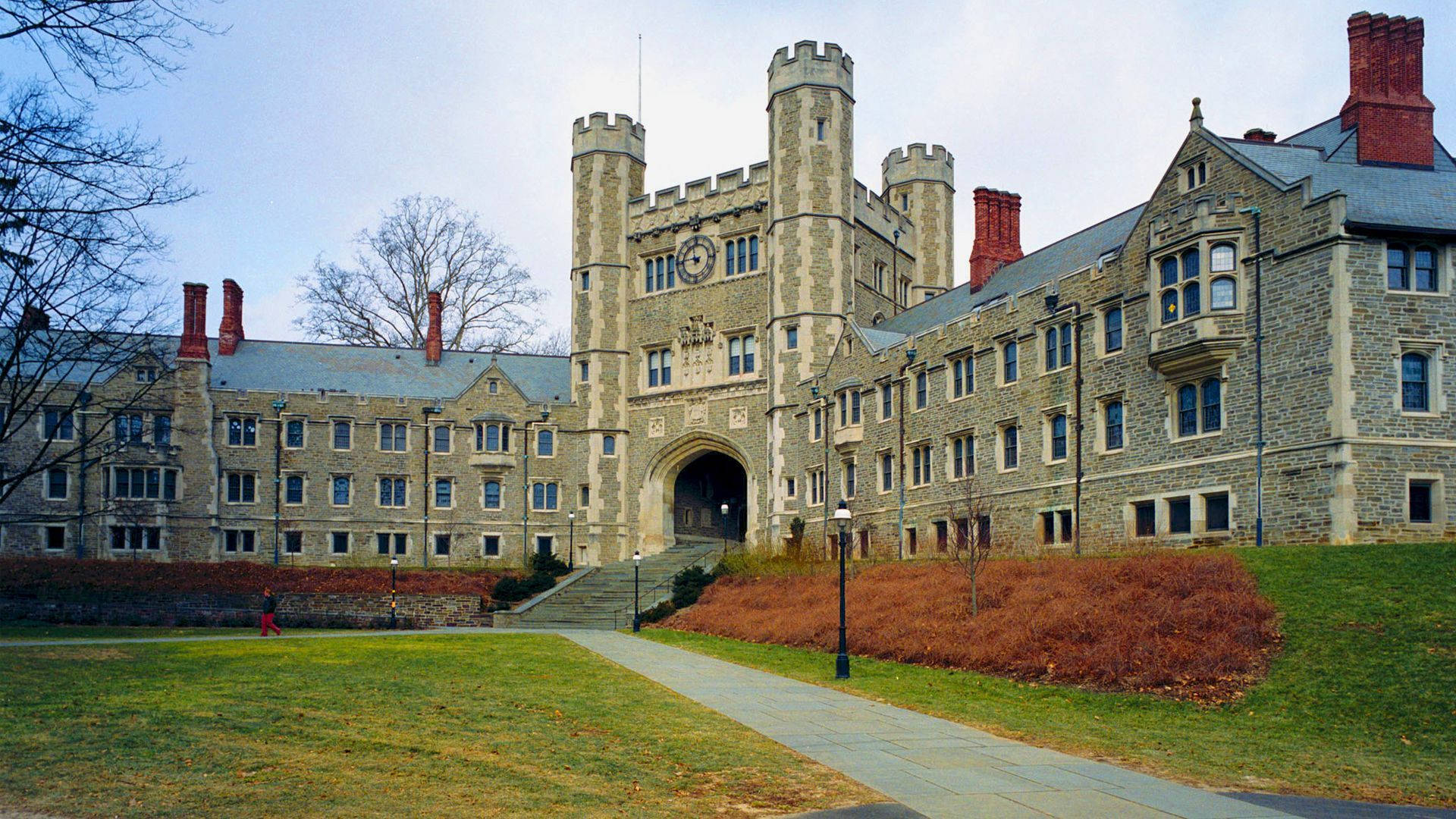 Tall Blair Hall Princeton University