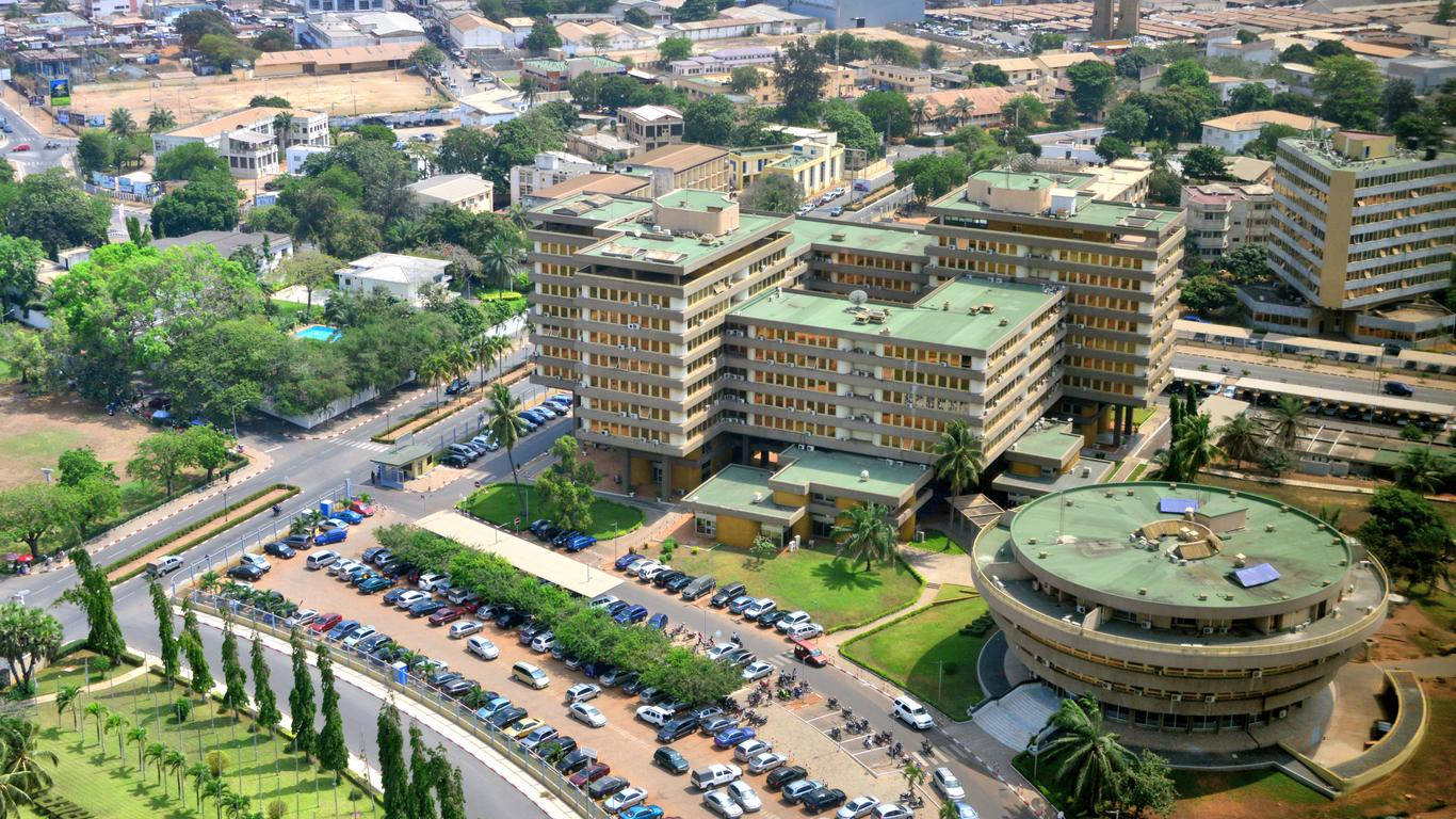 Tall Casef Buildings Togo Background