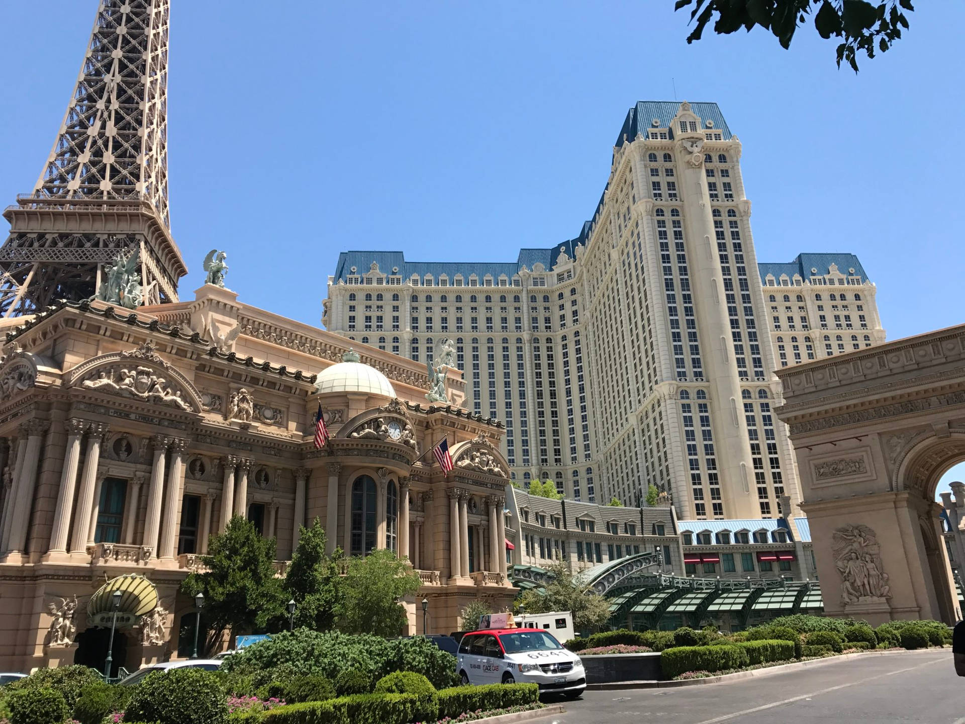 Tall Hotels Eiffel Tower Paris Las Vegas