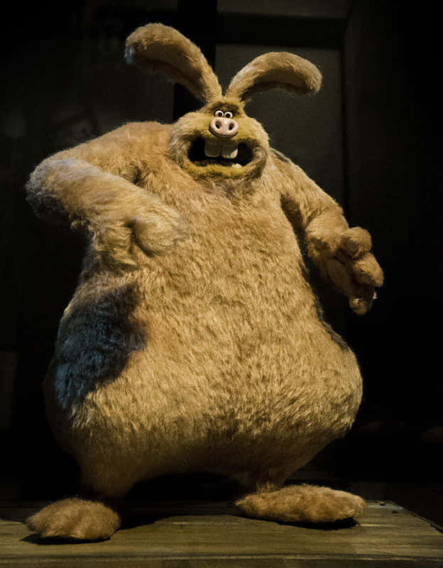 Tall Were-rabbit From Wallace & Gromit The Curse Of The Were-rabbit Background