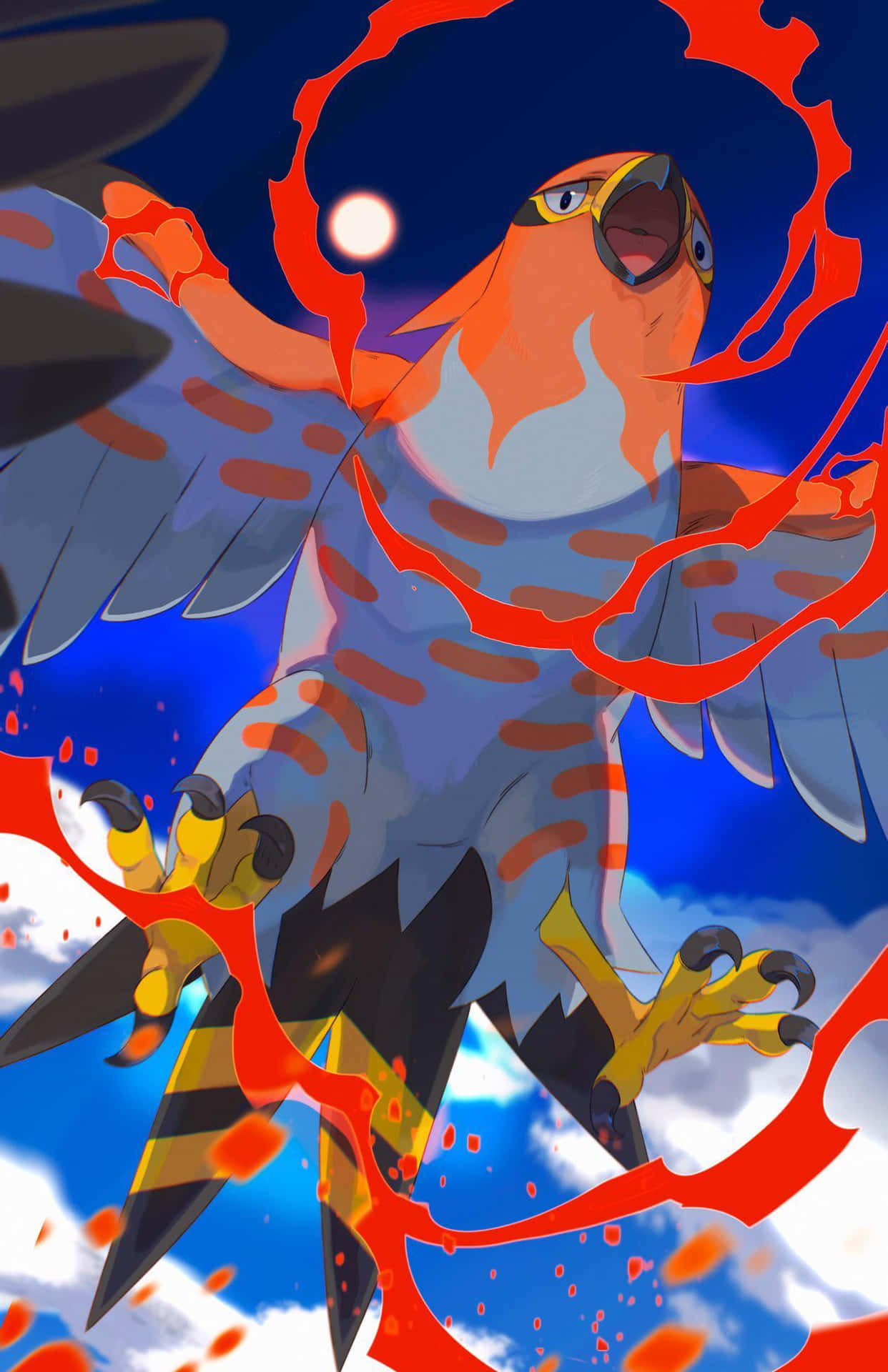 Talonflame Fire Flight Artwork