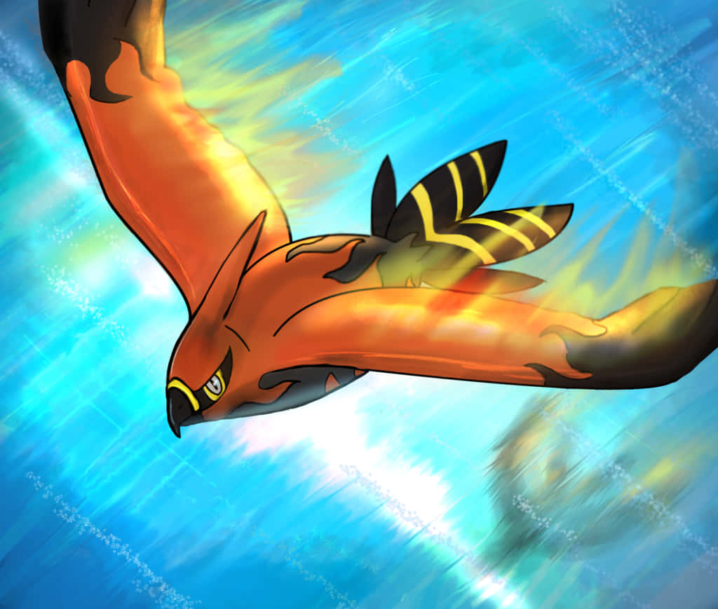 Talonflame Flying Pokemon Art Background