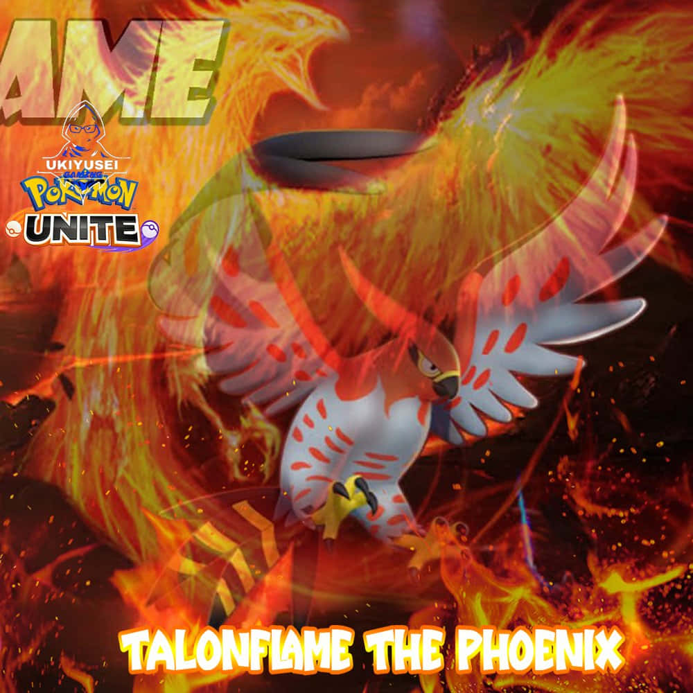 Talonflame Phoenix Pokemon Unite Background