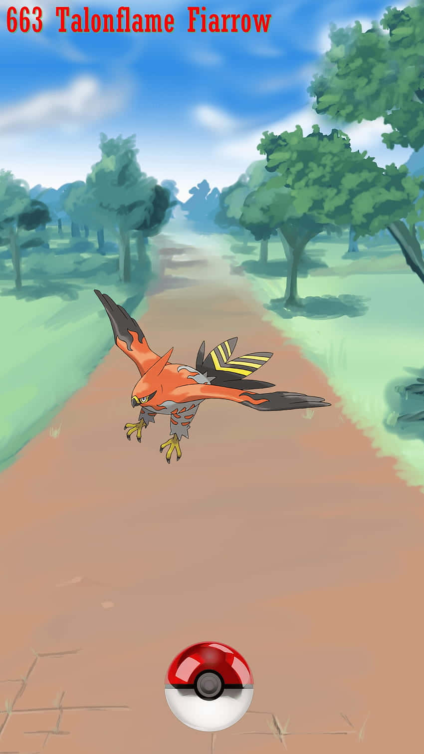 Talonflame Pokemon Encounter
