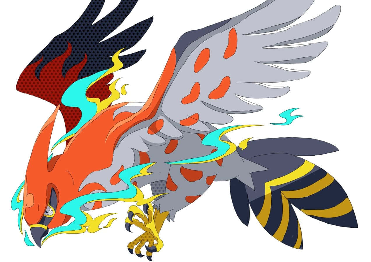 Talonflame Pokemon Illustration Background