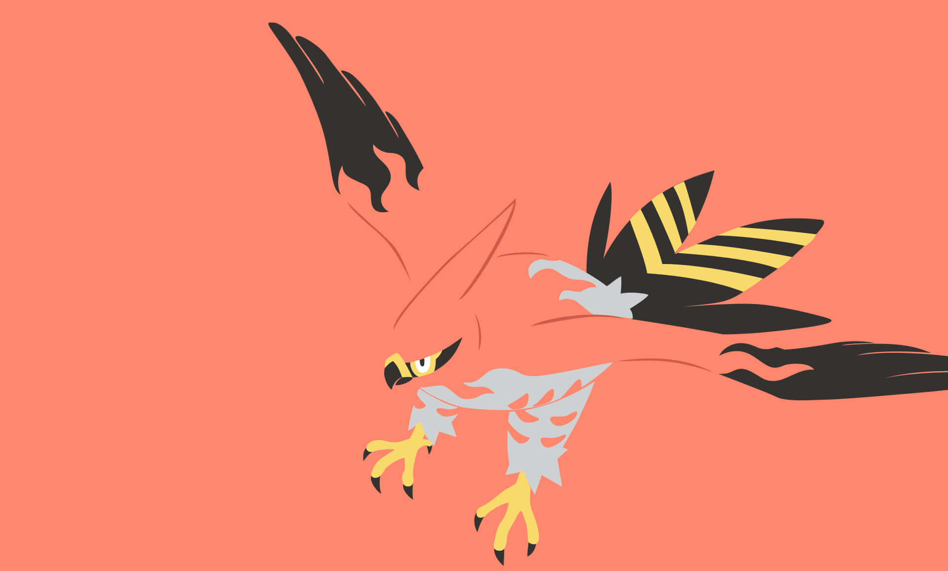 Talonflame Pokemon Illustration Background
