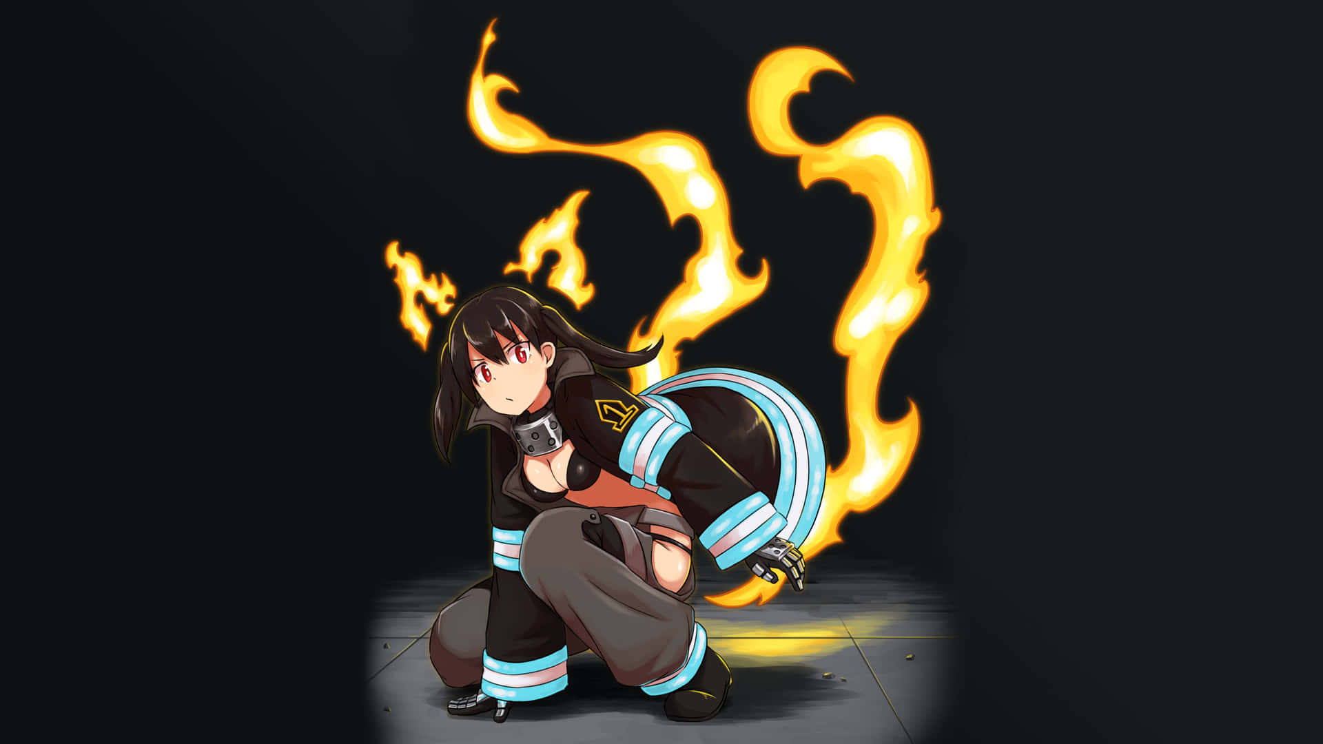 Tamaki Fire Force 7680 X 4320 Background